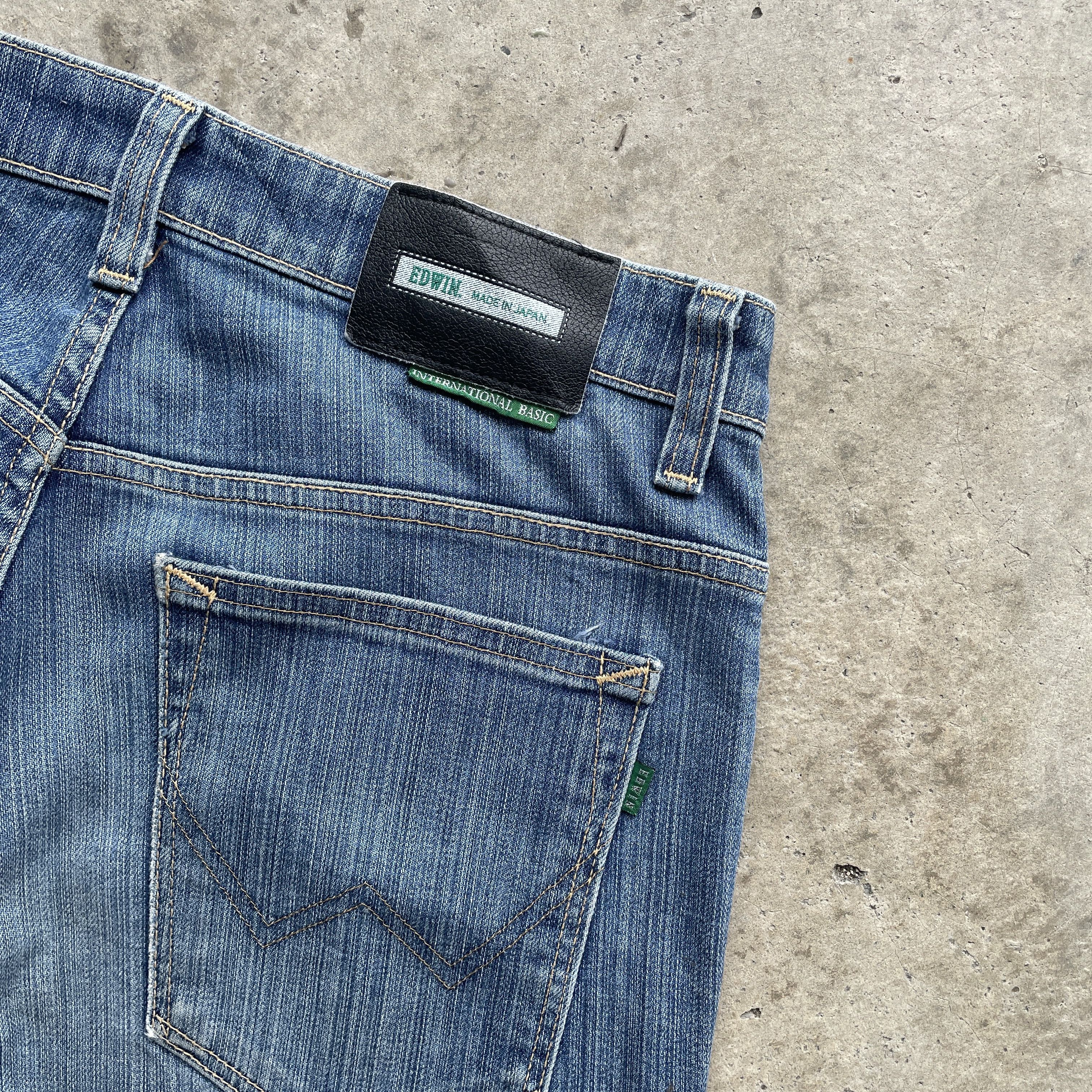 Japanese Brand VINTAGE EDWIN MADE IN JAPAN JEANS FADED PANTS DENIM W32 Size US 32 / EU 48 - 8 Thumbnail