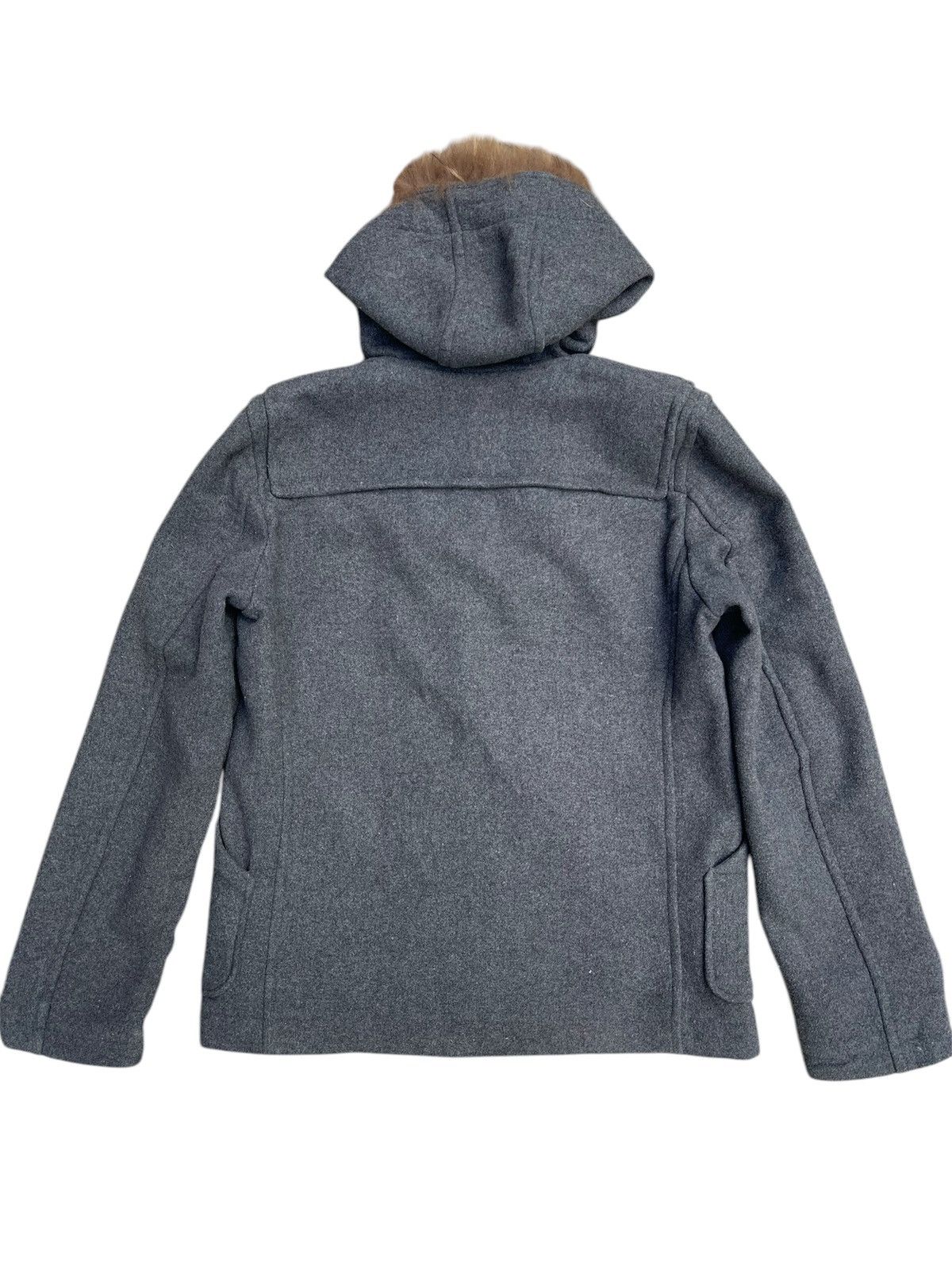 Boycott Boycott Wool Toggle Duffle Coat with Faux Fur Hood Size US S / EU 44-46 / 1 - 2 Thumbnail