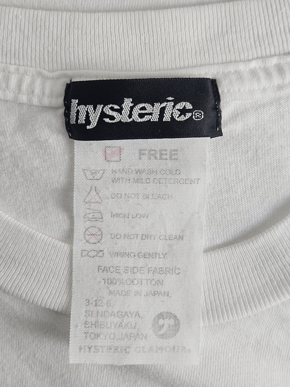 Hysteric Glamour Hysteric Glamour Gerard Malanga tee shirt Size US S / EU 44-46 / 1 - 4 Thumbnail