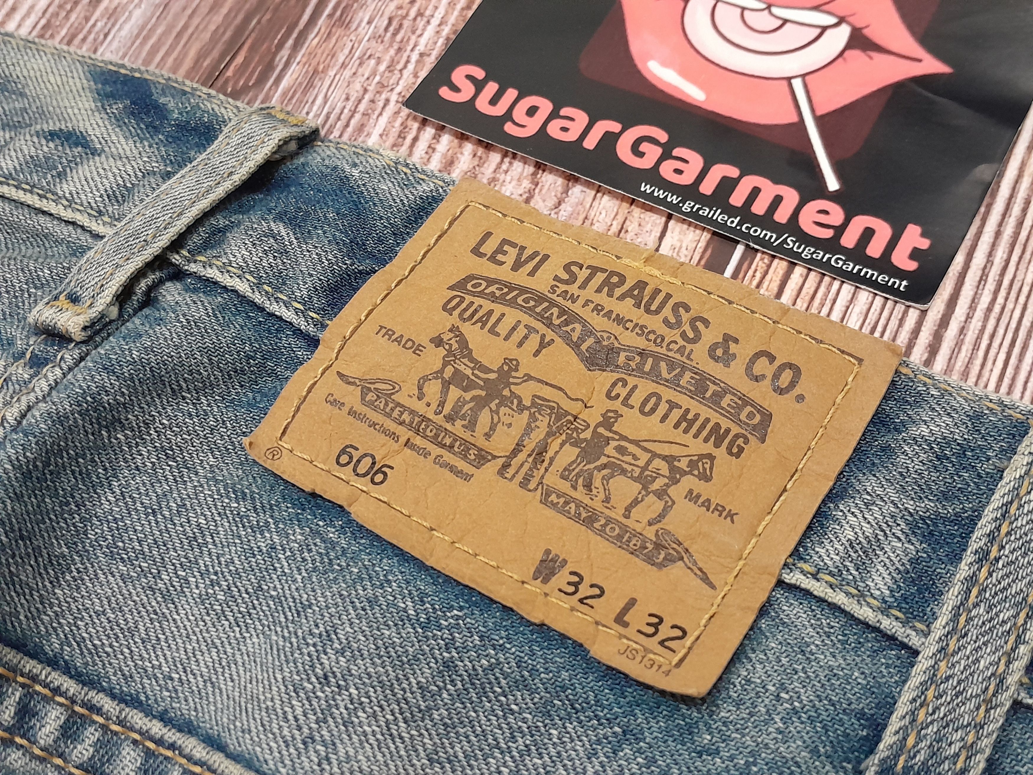Levi's Levis 606 Jeans Vintage Size US 32 / EU 48 - 13 Thumbnail