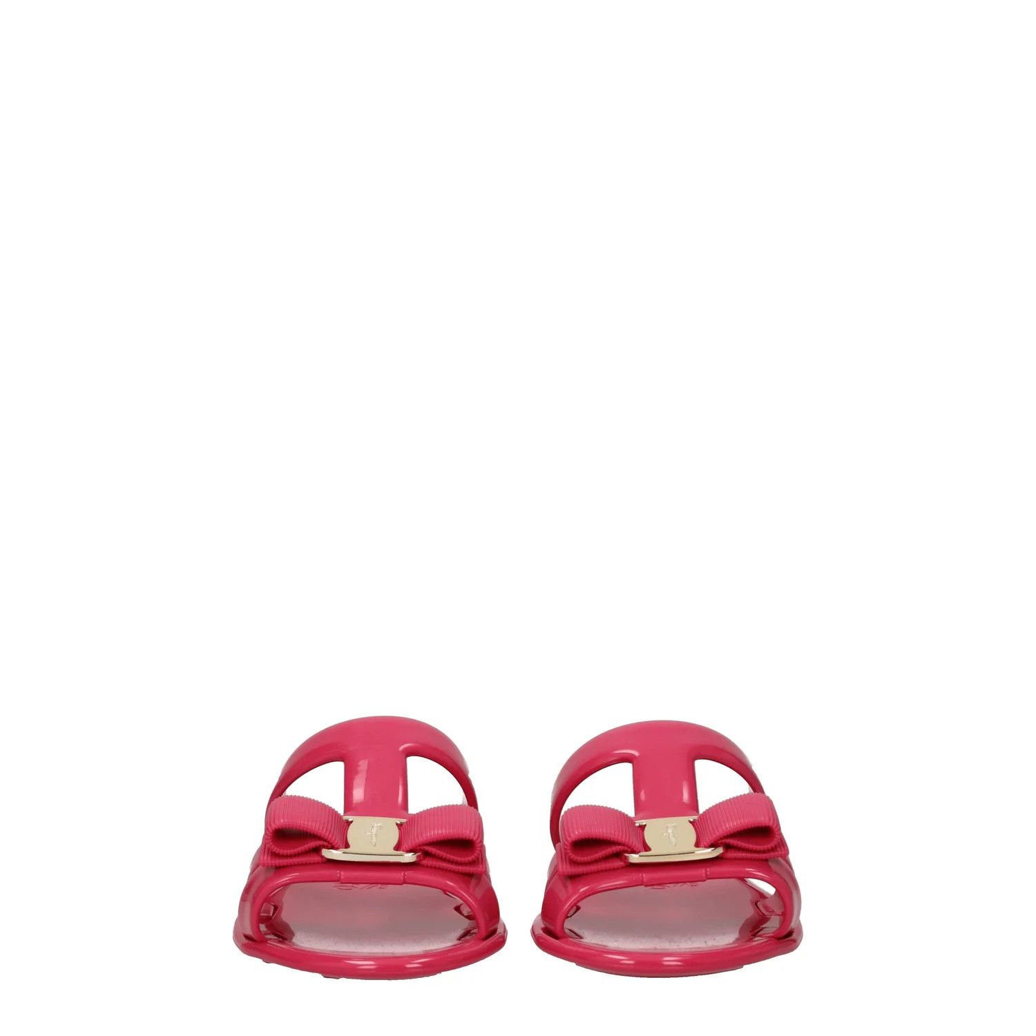 Salvatore Ferragamo ob1o1e1224 PVC Slippers in Pink Size US 5 / IT 35 - 3 Thumbnail
