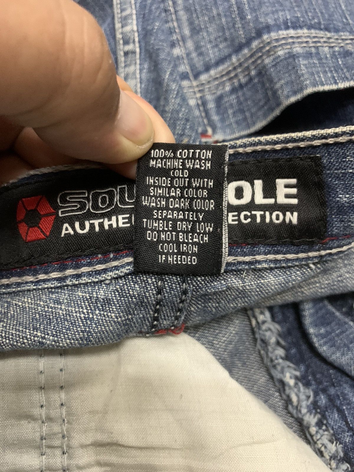 Southpole VINTAGE SOUTHPOLE BAGGY JNCO STYLE Denim Size US 40 / EU 56 - 6 Thumbnail