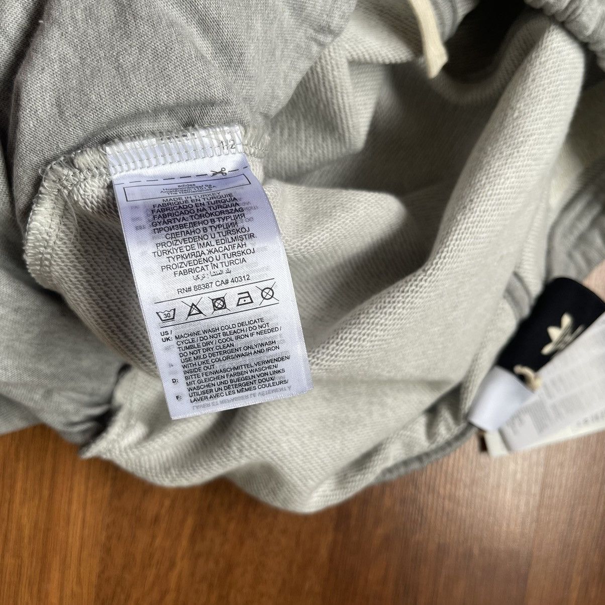 Adidas × Wales Bonner adidas FW21 Cotton Fleece Logo Solid Color Casual Pants XS Size US 28 / EU 44 - 11 Thumbnail
