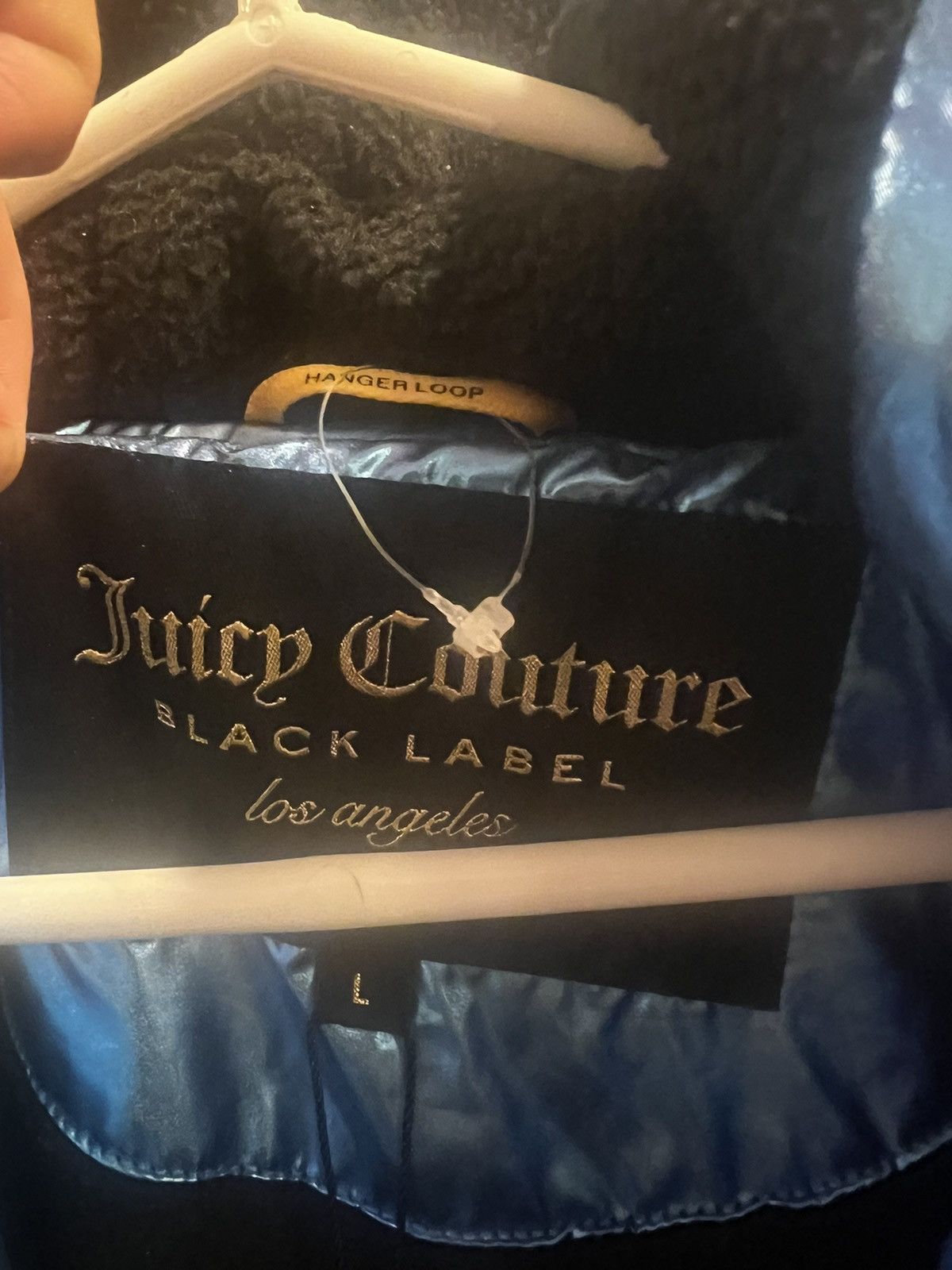 Juicy Couture × Los Angeles Apparel NWT Juicy Couture Black Label Puffer Jacket Size L / US 10 / IT 46 - 10 Thumbnail