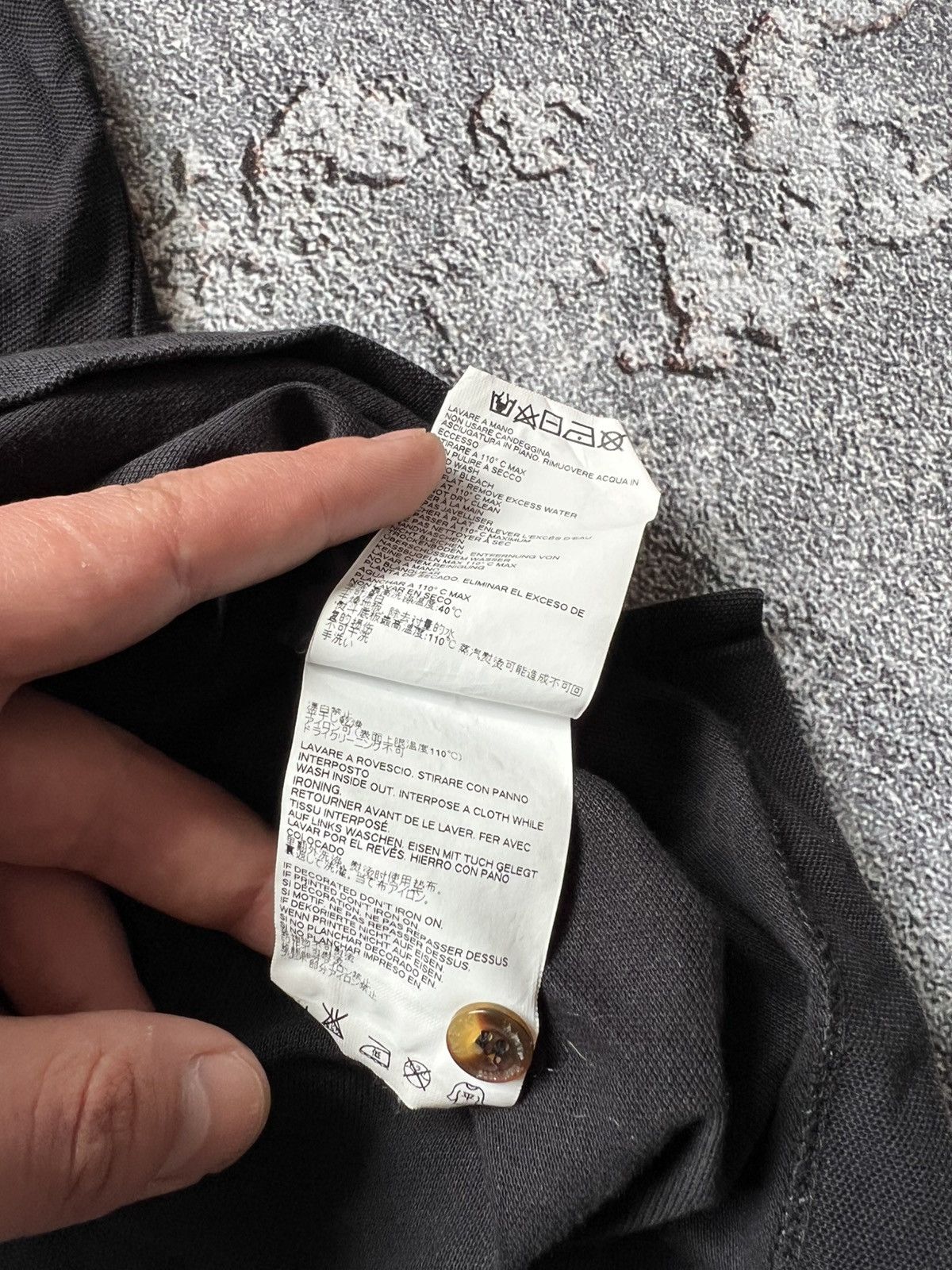 Vivienne Westwood VIVIENNE WESTWOOD Polo Shirt Black Size XXL Size US XXL / EU 58 / 5 - 6 Thumbnail