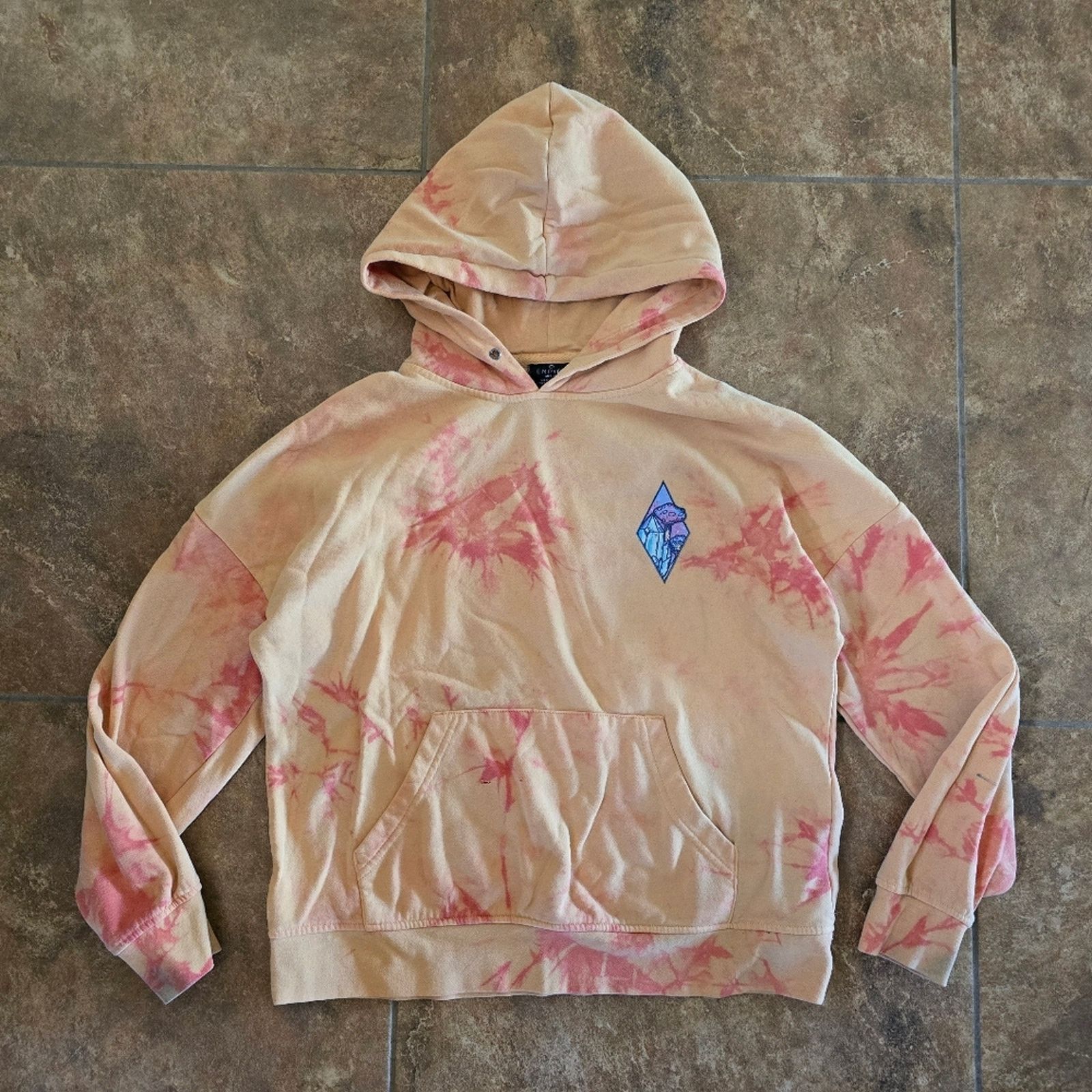 Empyre Peach Tie Dyed | EMPYRE | Hoodie Long Sleeve Size M / US 6-8 / IT 42-44 - 1 Thumbnail
