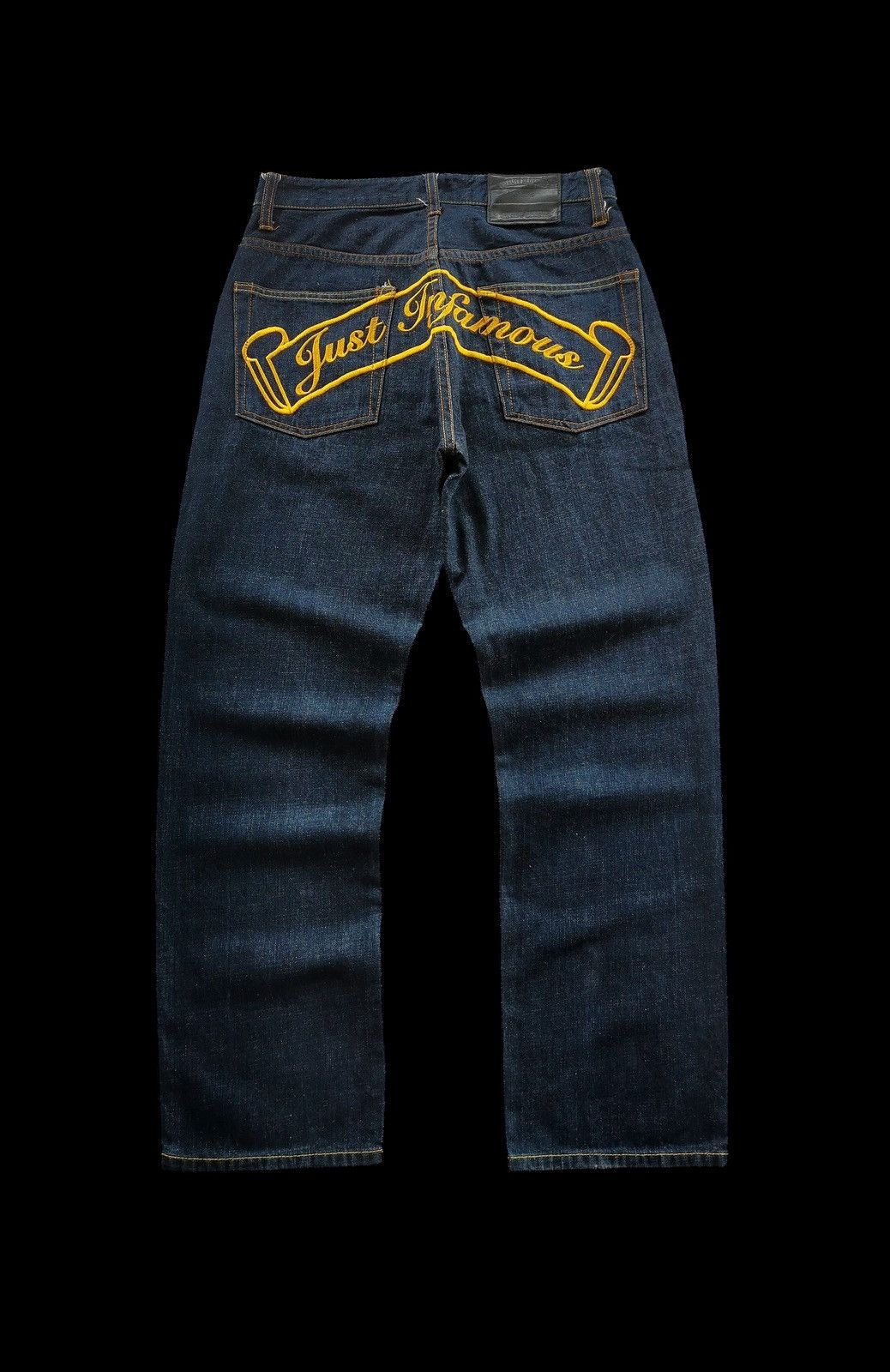 Tribal Streetwear Streetwear Ills Denim Washed Blue Grails Size US 31 - 1 Thumbnail
