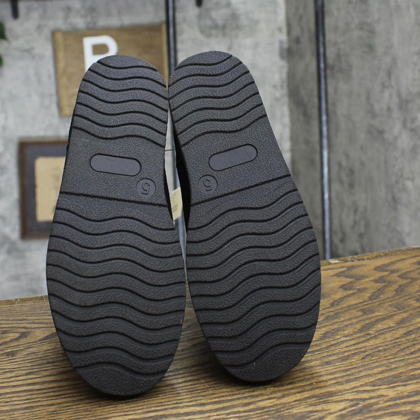 Designer Universal Thread Shearling Style Boots 88375485 Black 5M Size US 5 / IT 35 - 5 Thumbnail