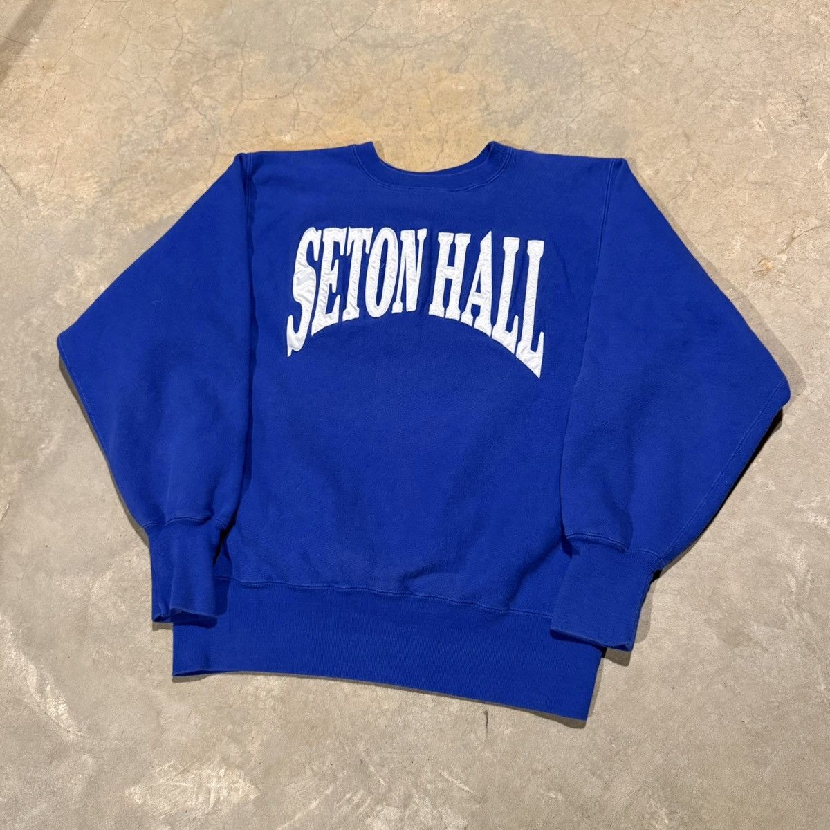 Champion 1990s Champion Reverse Weave Seton Hall University Crewneck Size US L / EU 52-54 / 3 - 2 Thumbnail