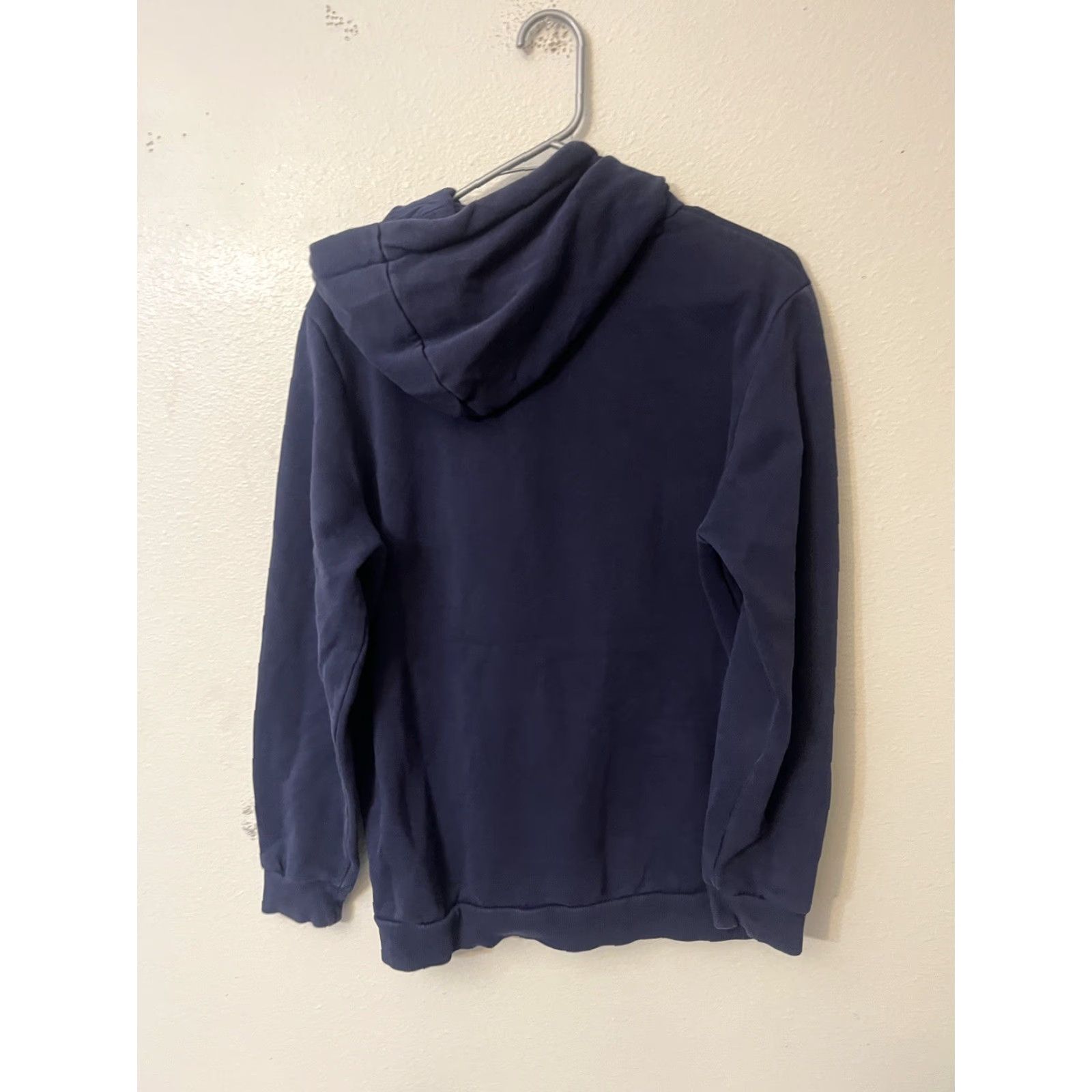 Puma PUMA Pullover Hoodie Sweatshirt Mens M Navy Logo Front Sleeve Logo Front Kangaroo Pocket Hooded Size US M / EU 48-50 / 2 - 3 Thumbnail