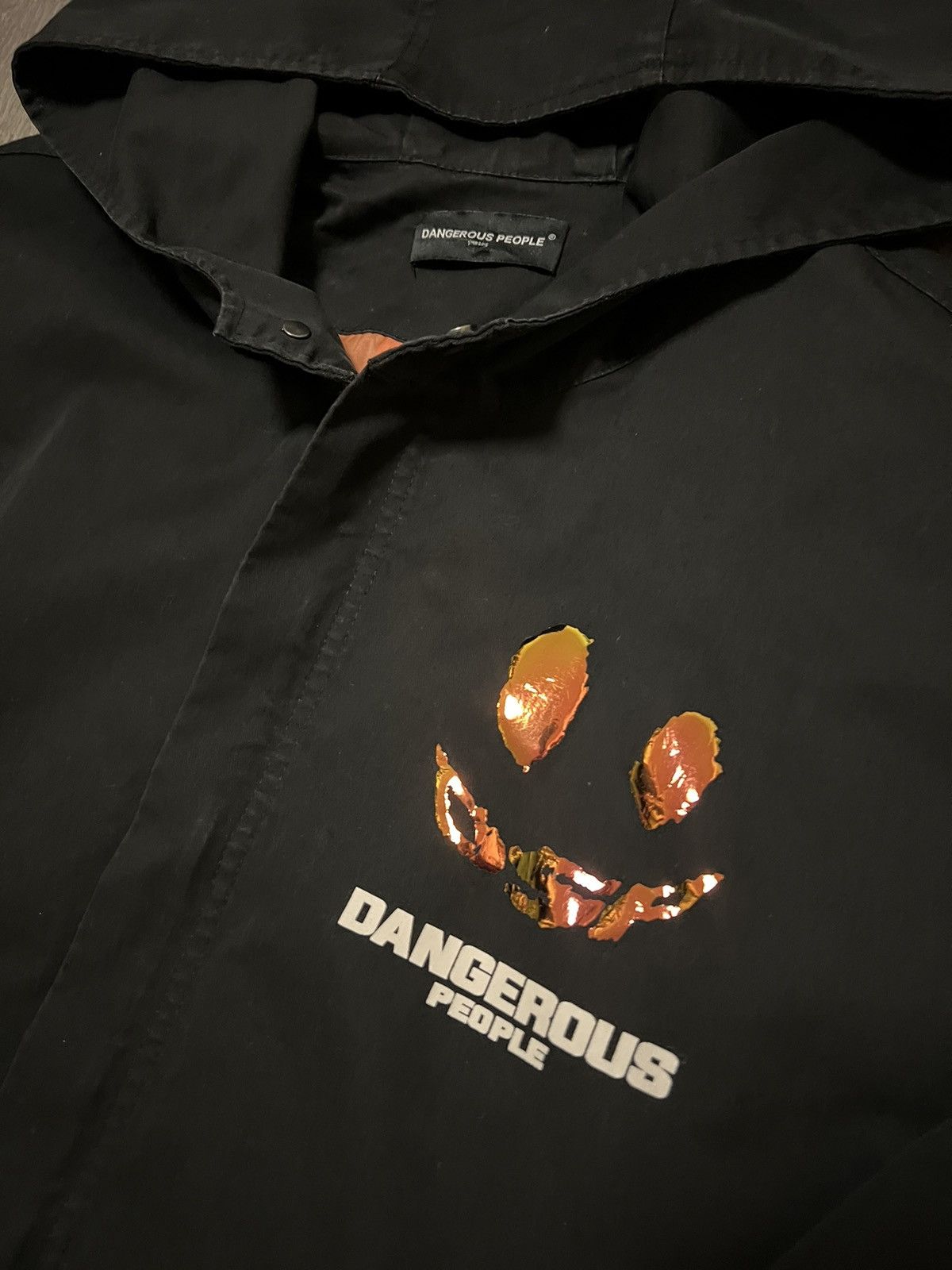 Dangerous People Trench Coat Jacket size XL
