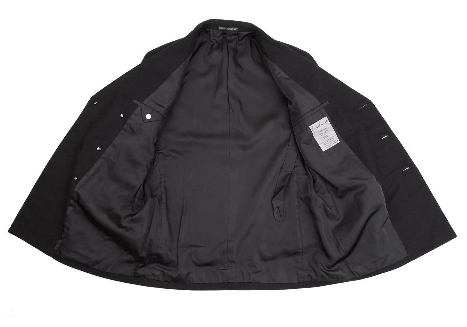 Yohji Yamamoto Yohji Yamamoto Fleece Wool Double Jacket Size US S / EU 44-46 / 1 - 14 Thumbnail