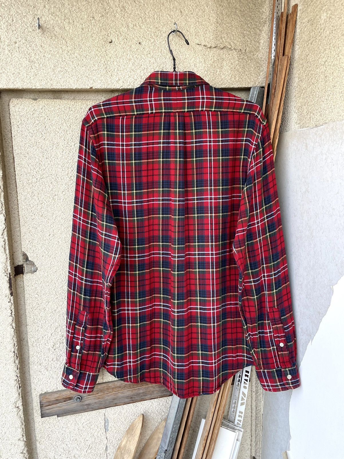 Polo Ralph Lauren Vintage Polo Ralph Lauren Check Flannel Plaid Button Shirt Size US L / EU 52-54 / 3 - 9 Thumbnail