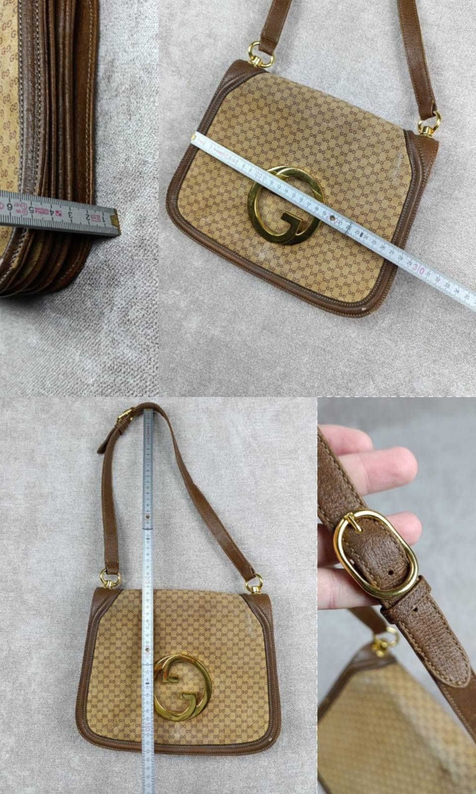 Gucci Vintage Gucci GG Canvas Print Blondie Bag Shoulder Bag Size ONE SIZE - 16 Thumbnail