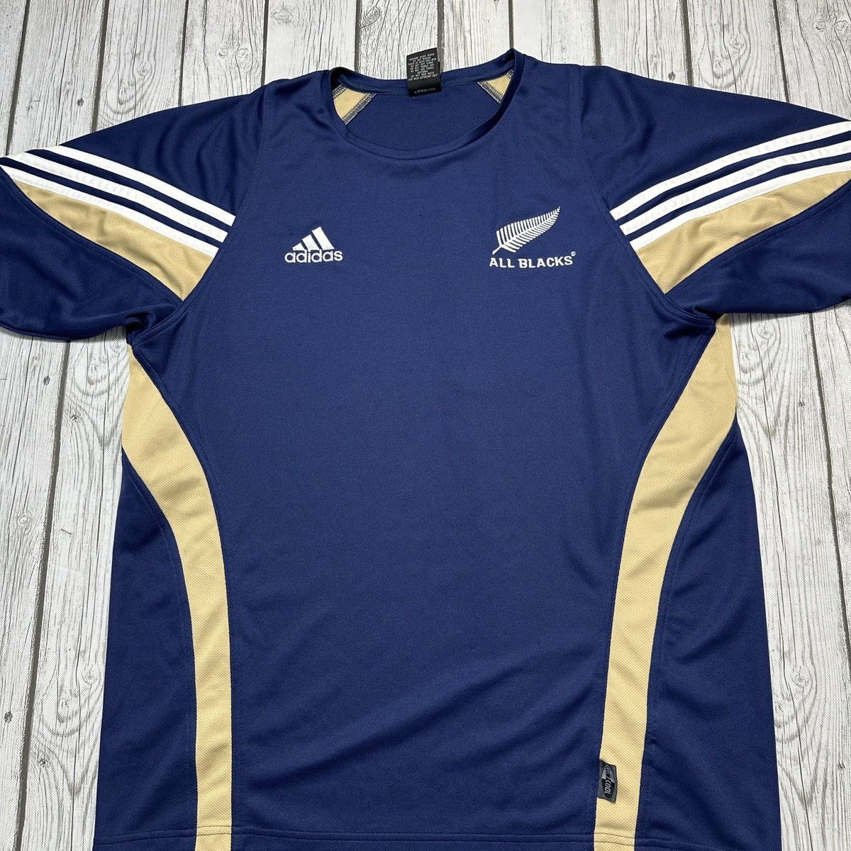 Adidas × Vintage Vintage All Blacks shirt Size US XL / EU 56 / 4 - 3 Thumbnail