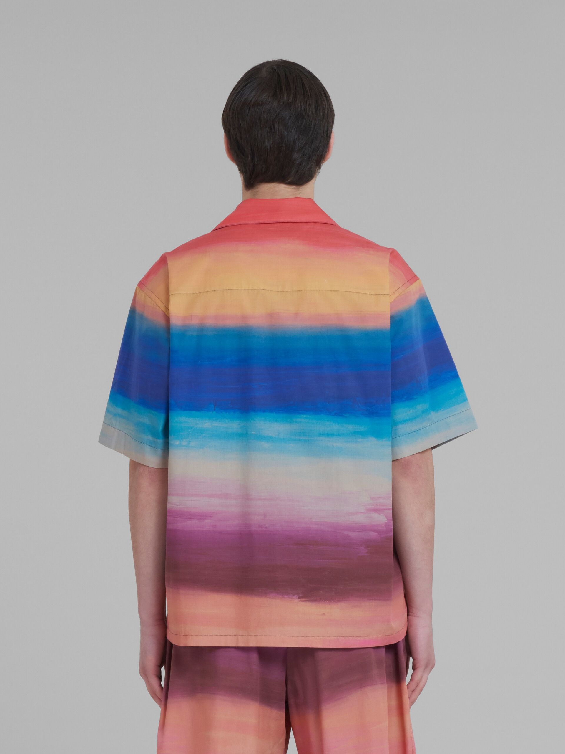 Marni o1mle1025 Print Bowling Shirt in Multicolor Size US M / EU 48-50 / 2 - 3 Thumbnail