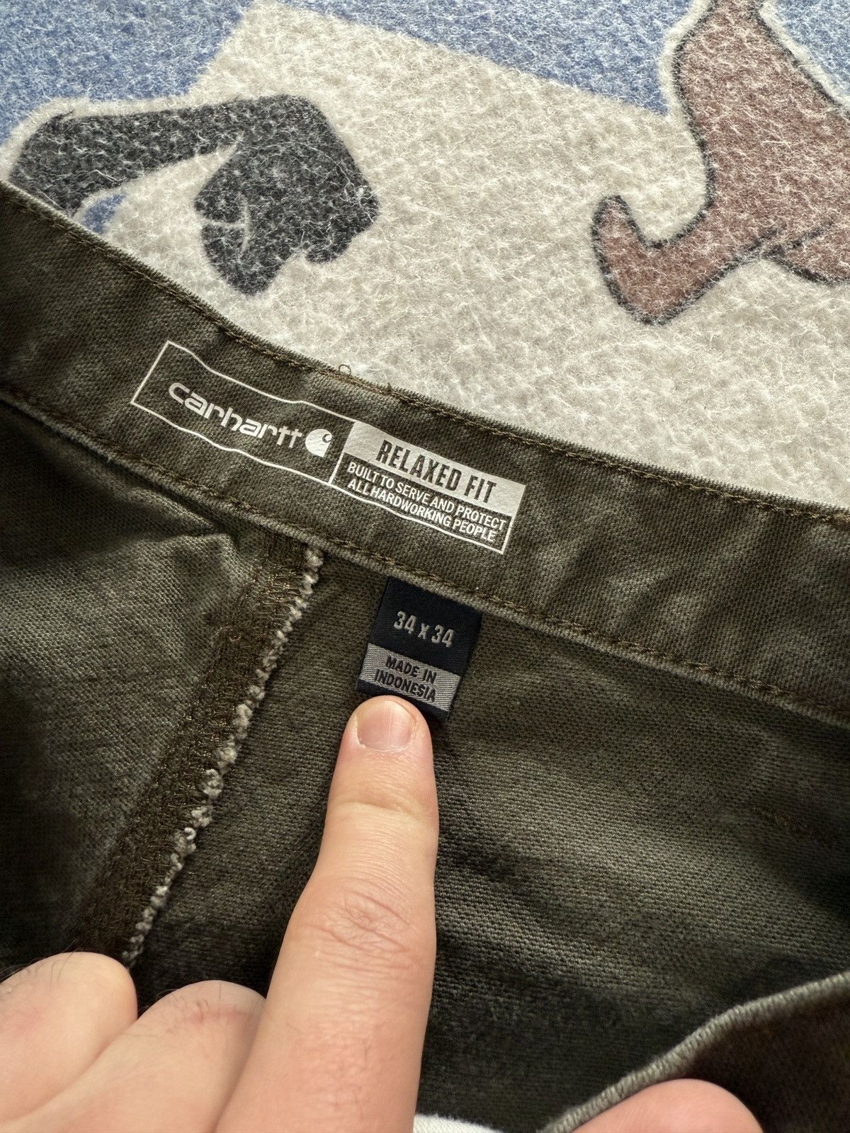 Carhartt Carhartt work pants Size US 34 / EU 50 - 5 Thumbnail
