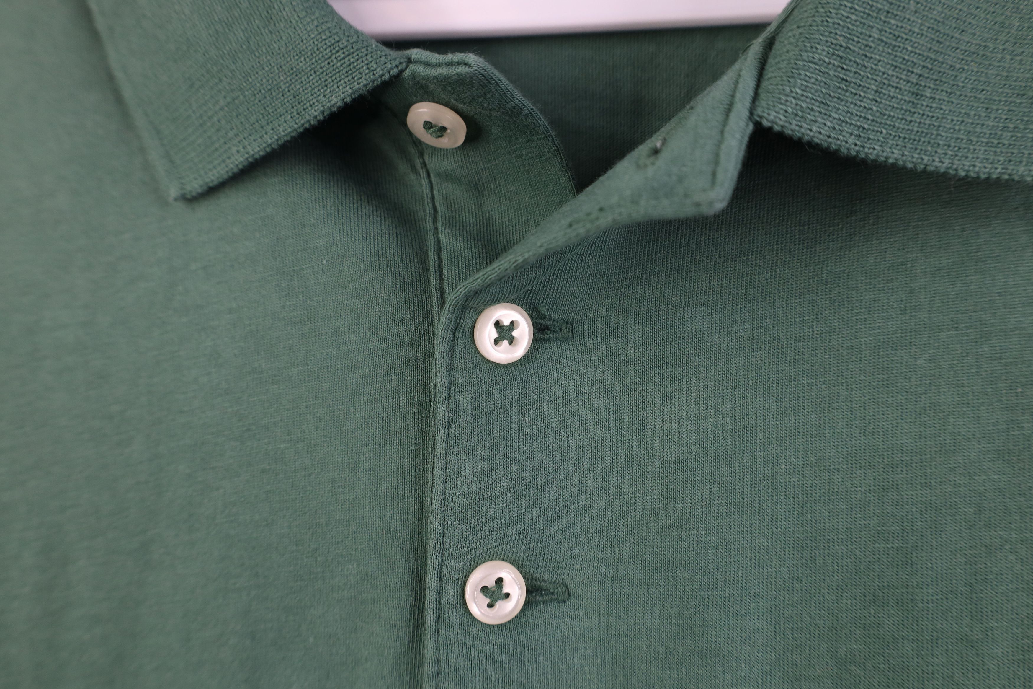 Ralph Lauren Vintage Y2K Ralph Lauren Cotton Knit Golf Polo Shirt Green Size US L / EU 52-54 / 3 - 9 Thumbnail