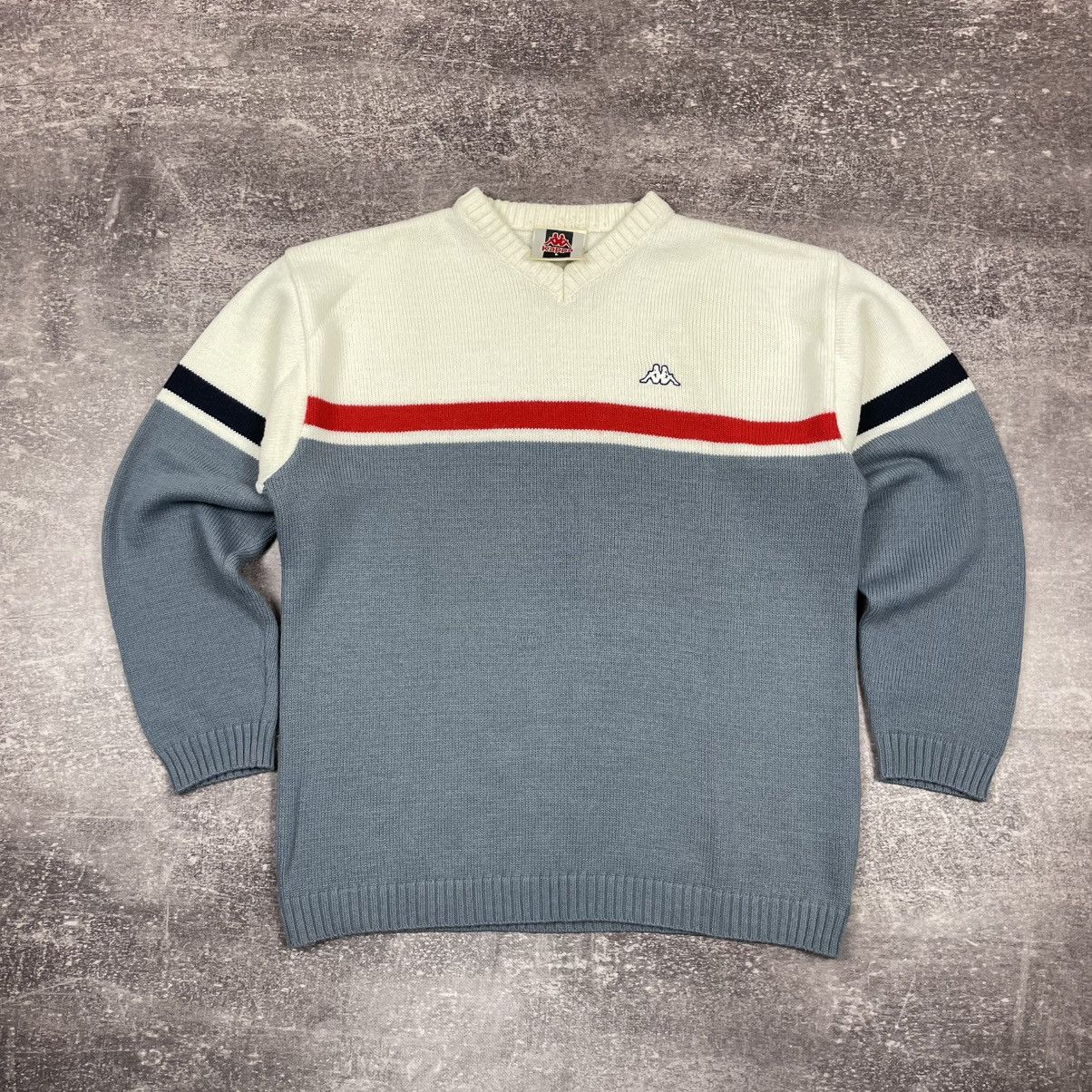 Kappa Vintage Kappa Wool Sweatshirt Size US L / EU 52-54 / 3 - 1 Thumbnail