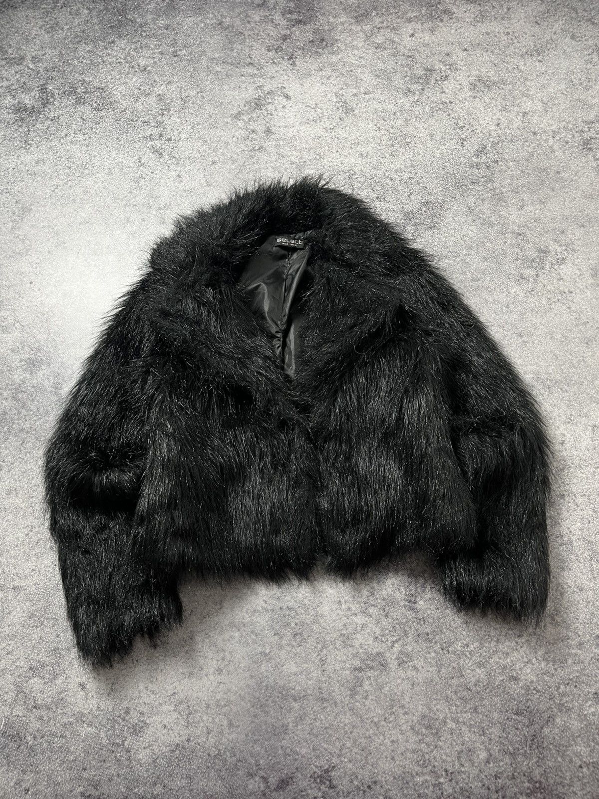 Hysteric Glamour 🔥FAUX FUR BALENCIAGA STYLE CROPPED MOHAIR BOMBER JACKET Size US S / EU 44-46 / 1 - 2 Thumbnail