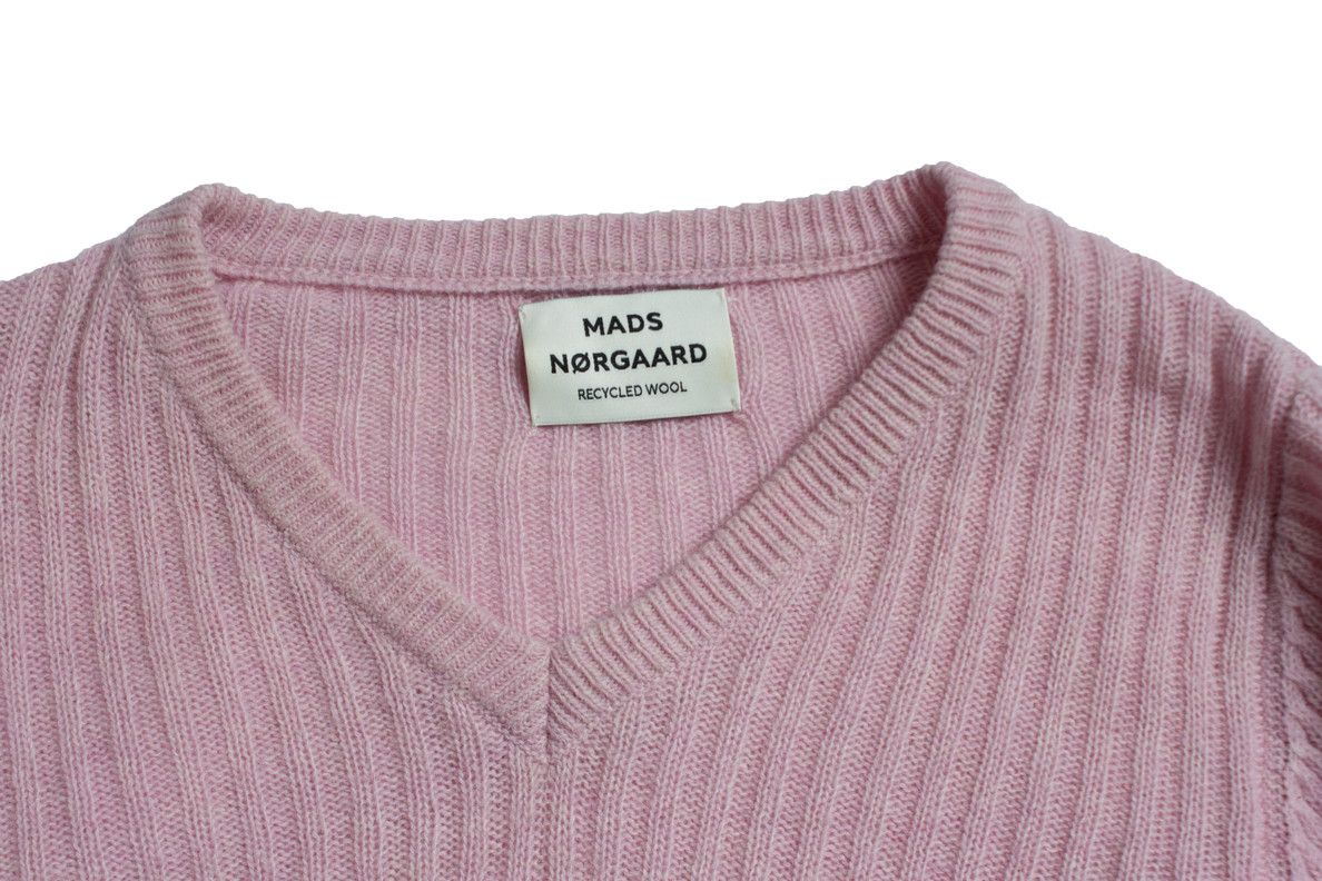 Mads Norgaard Mads Nørgaard, pink ribbed sweater Size M / US 6-8 / IT 42-44 - 6 Thumbnail