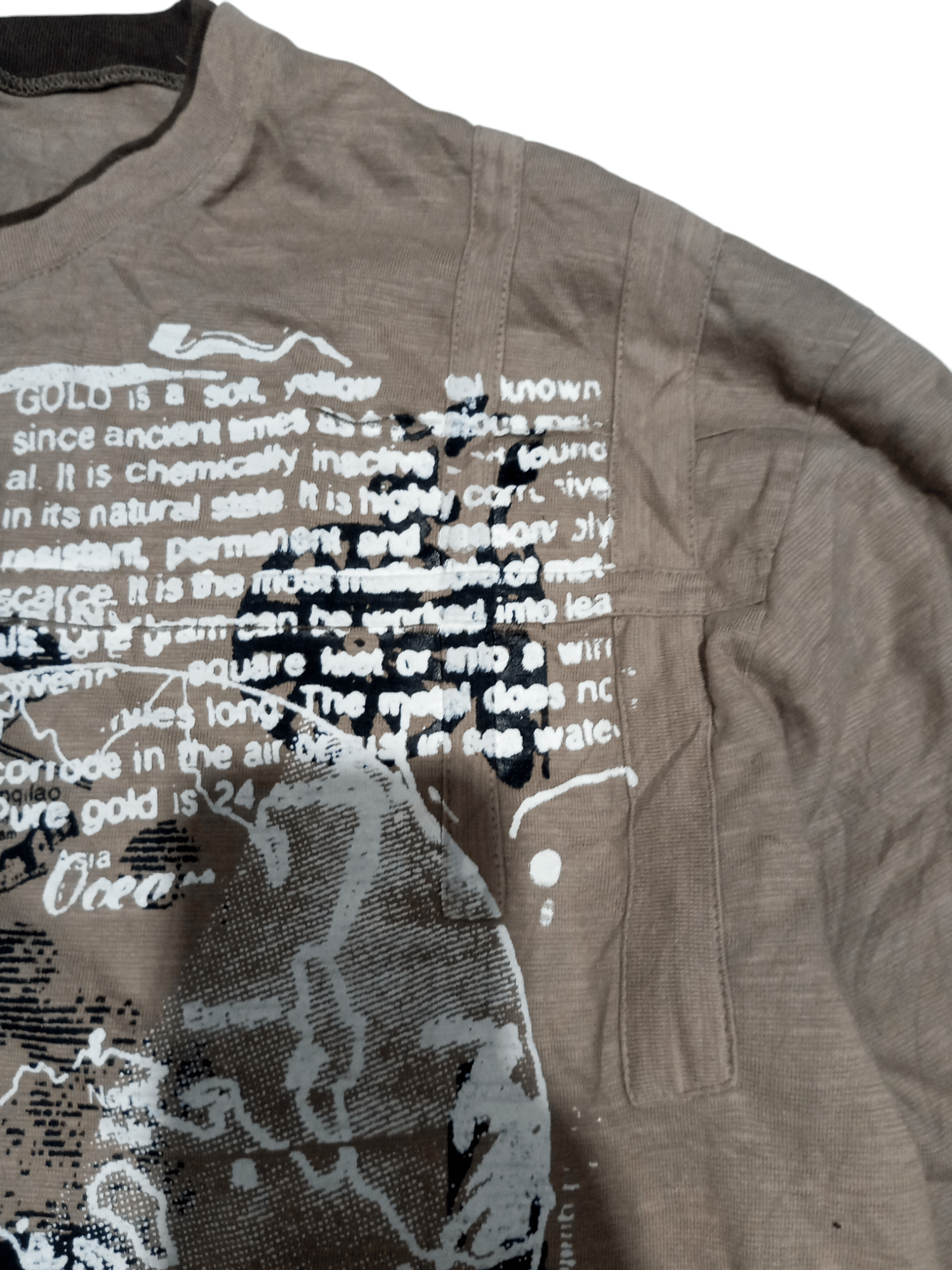 20471120 Y2k japan pract poem double layer long sleeve t shirt Size US XXL / EU 58 / 5 - 3 Thumbnail
