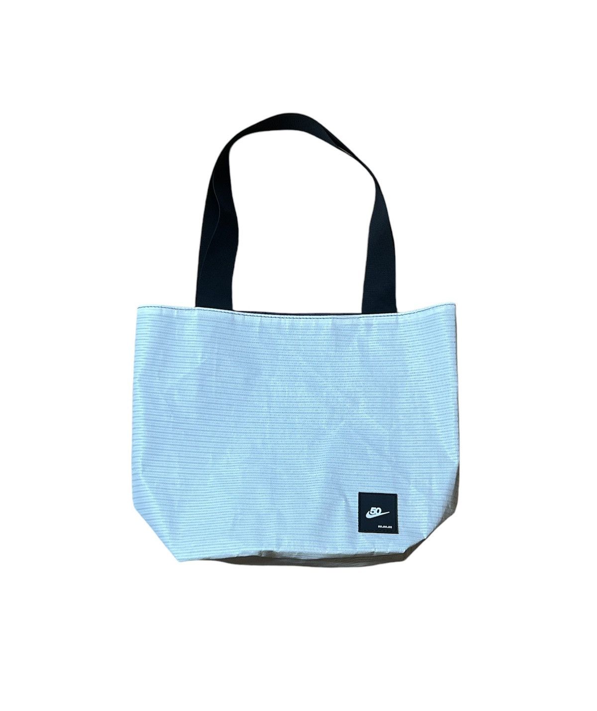 Nike Nike Swoosh 50 Tote Bag Lined Zipper Pocket Medium Size Size ONE SIZE - 1 Thumbnail