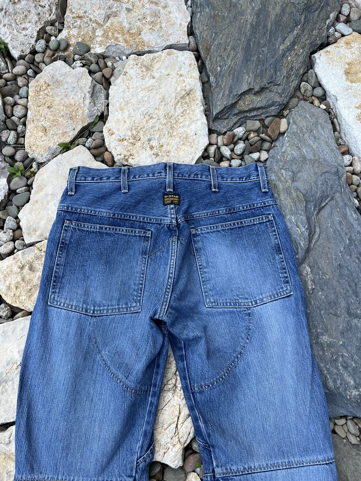G-Star × Vintage Vintage G-Star Raw elwood y2k denim jeans double knee pants Size US 32 / EU 48 - 12 Thumbnail