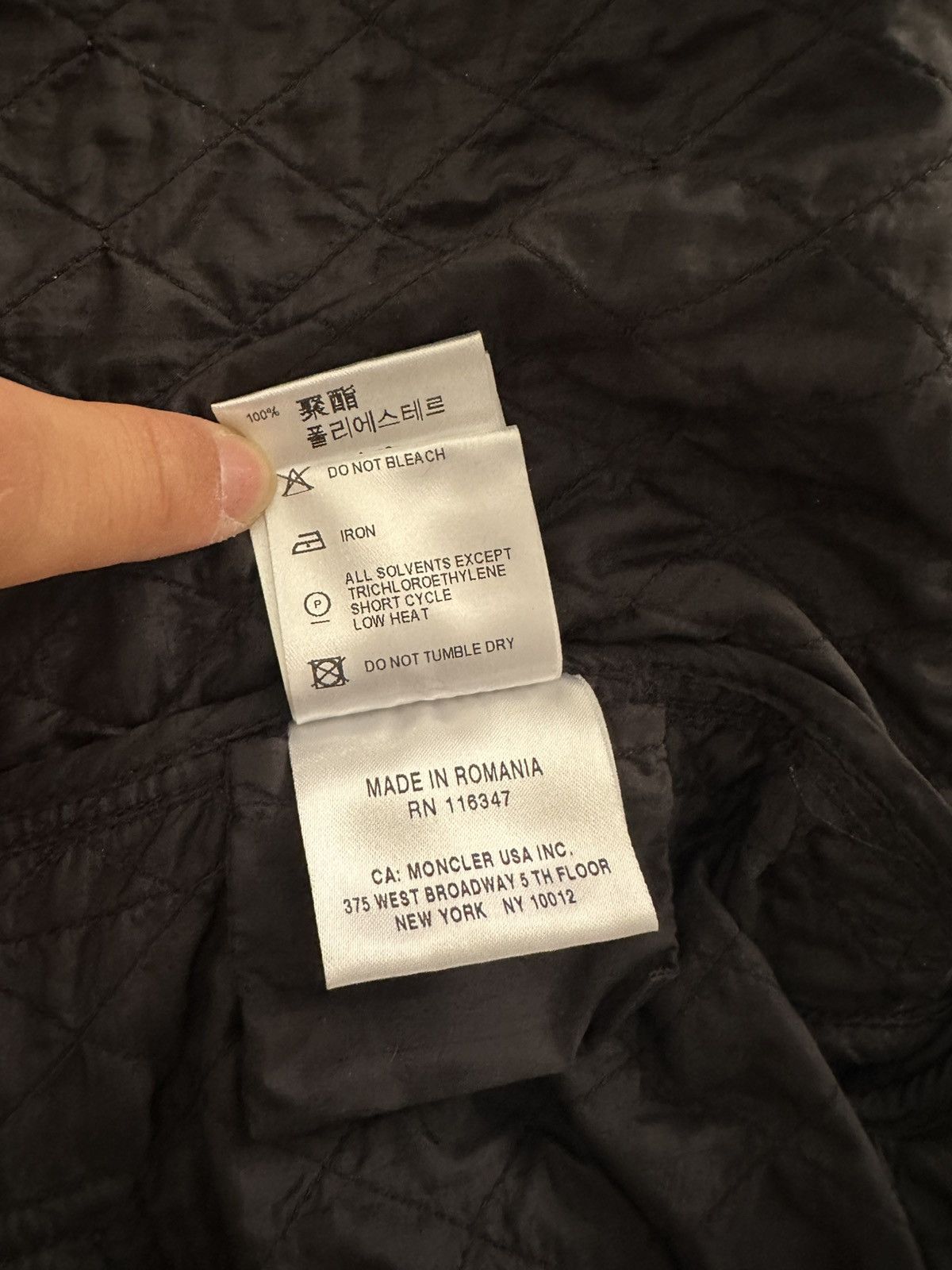 Moncler Moncler “Lamartine” Quilted Jacket - Size 1 (S) Size S / US 4 / IT 40 - 12 Thumbnail