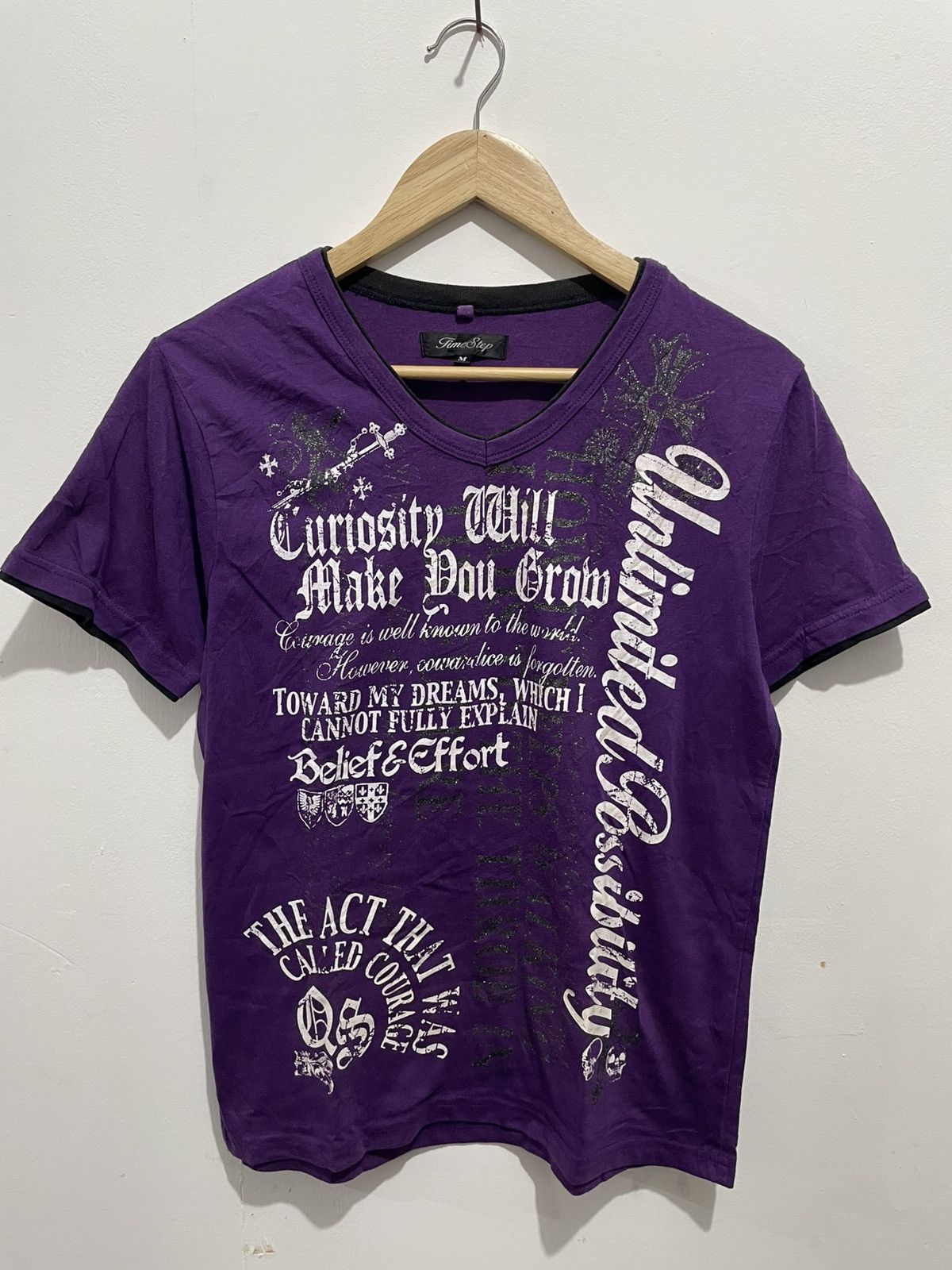 Beauty Beast × Hysteric Glamour × Japanese Brand TIMES STEP PUNK JAPANESE STYLE POEM TEE Size US M / EU 48-50 / 2 - 1 Thumbnail