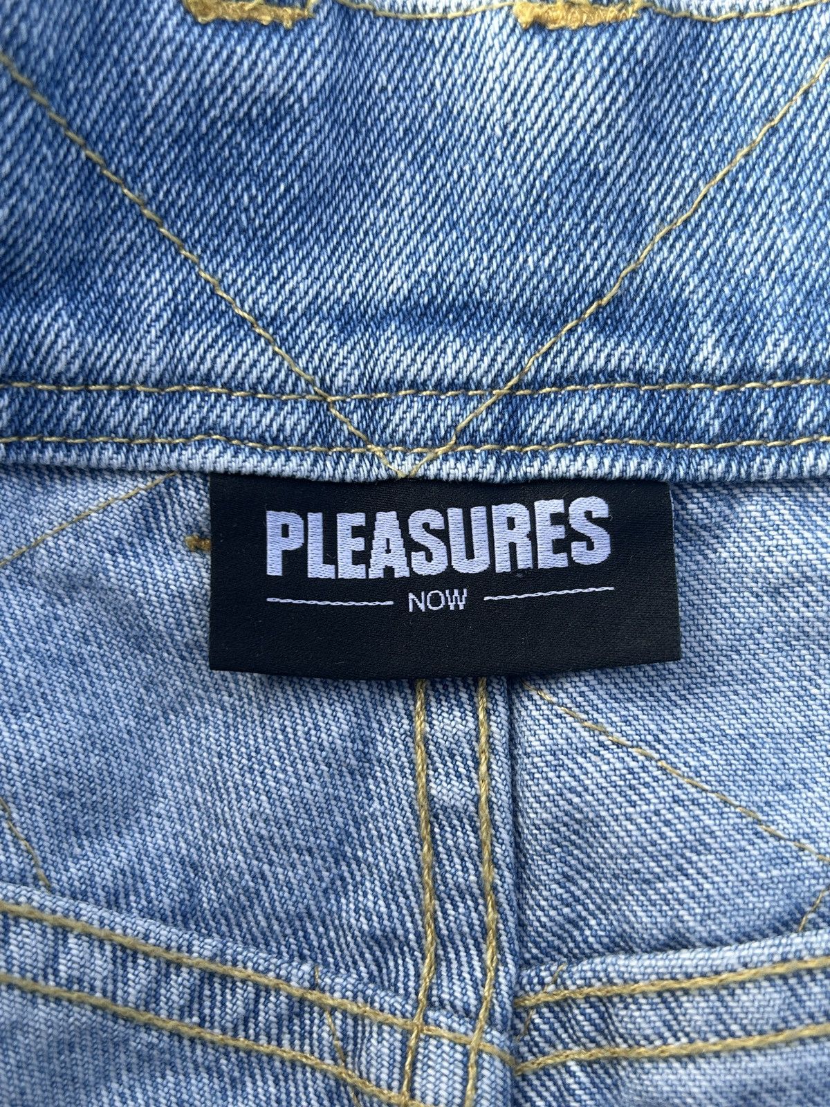 Pleasures Pleasures Felling Denim Washed Jeans In Size 32 Size US 32 / EU 48 - 9 Thumbnail