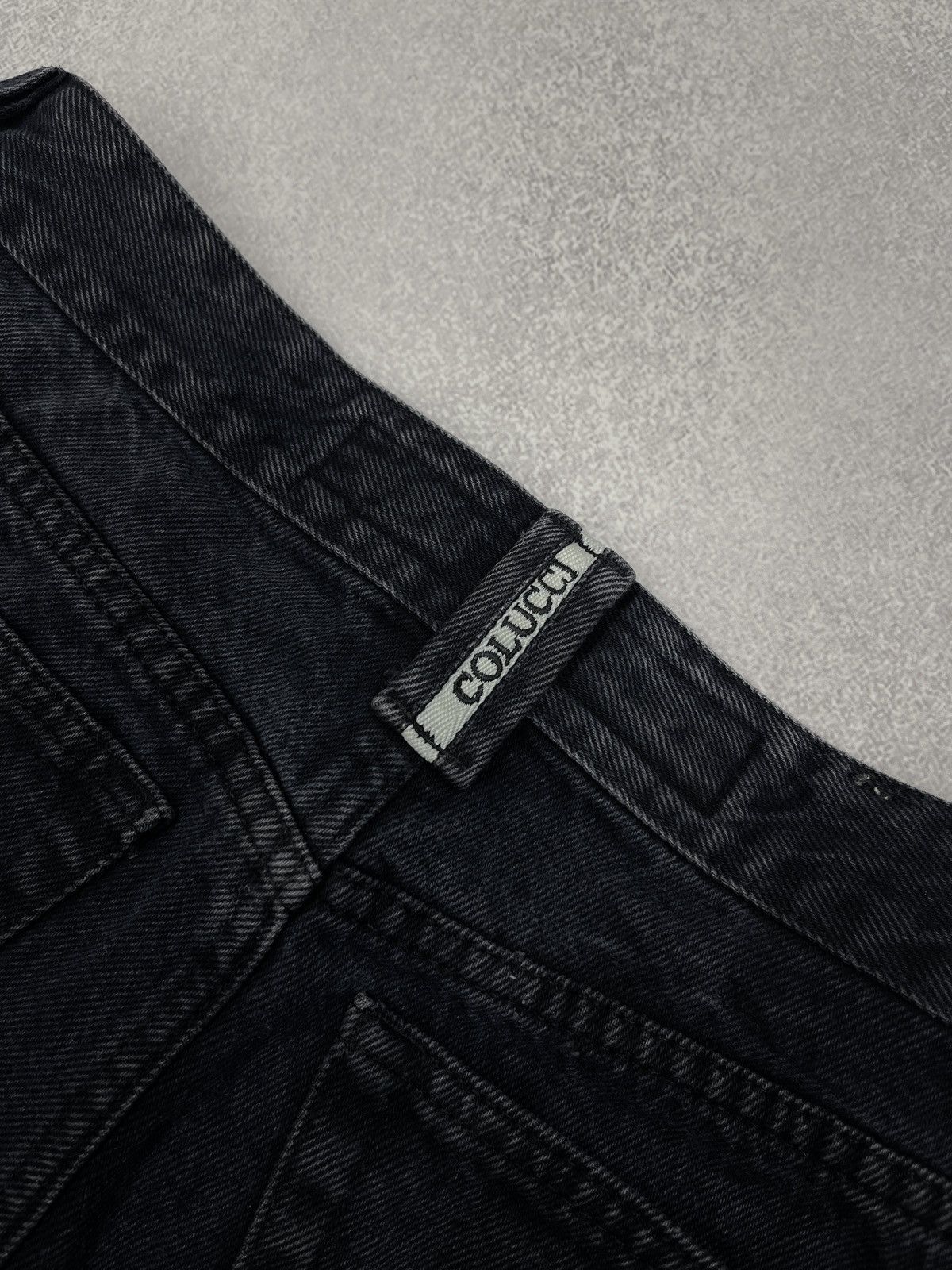 Carlo Colucci Vintage Carlo Colucci Denim Jeans Black Italy Size US 34 / EU 50 - 5 Thumbnail