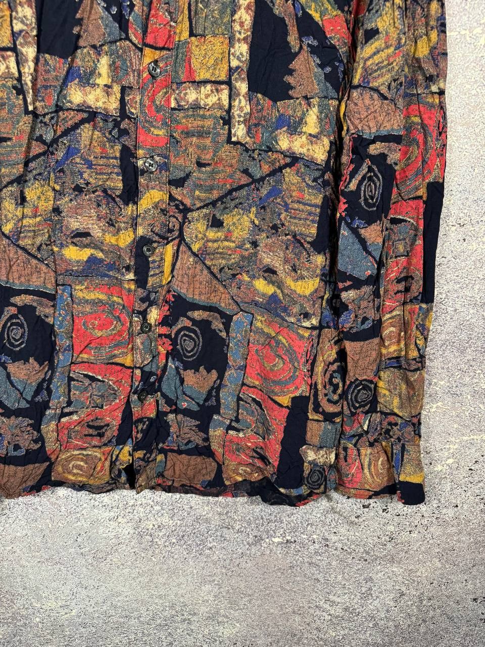 Versace Archive Vintage Versace Woman Shirt Printed Floral 2XL Size XXL / US 16-18 / IT 52-54 - 3 Thumbnail