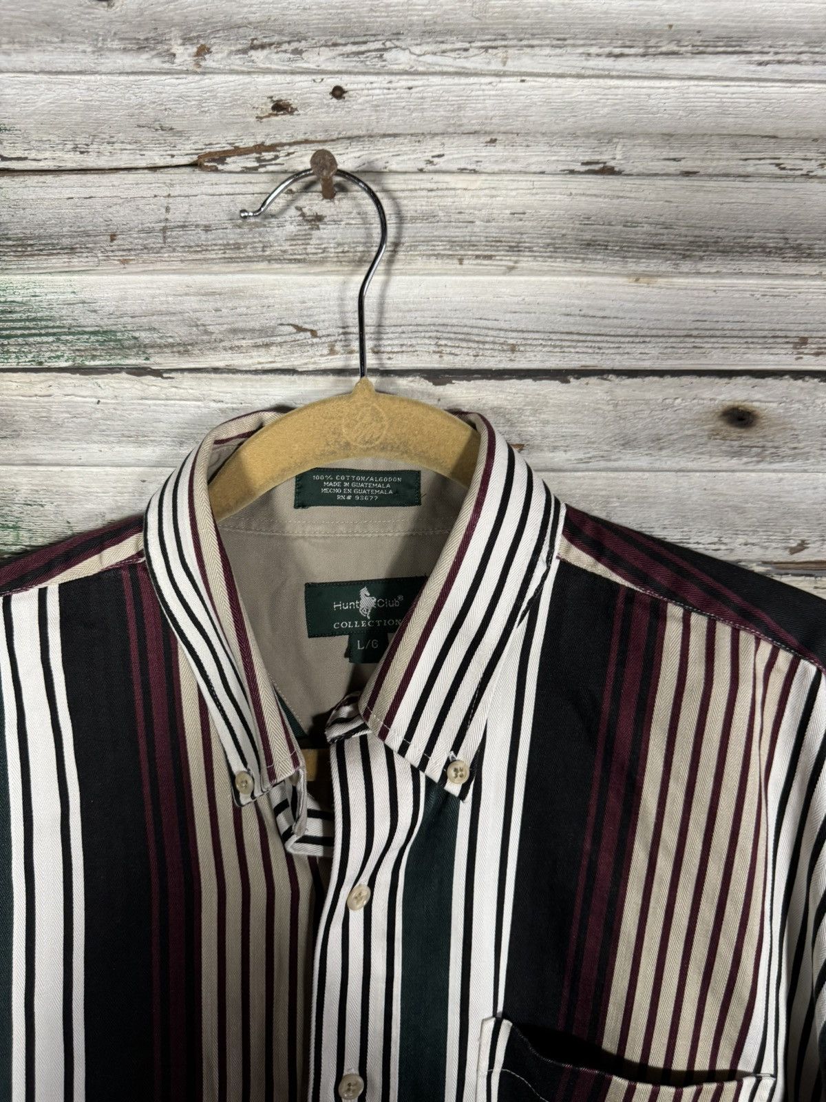Vintage Vintage Striped Shirt Size US L / EU 52-54 / 3 - 4 Thumbnail
