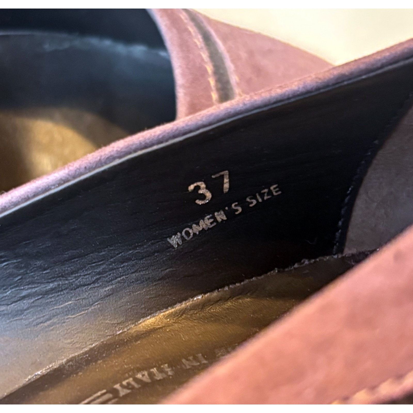 Tod's Tod's Suede Pumps Purple Block Heel Italy EU 37 US Size 7 Size US 7 / IT 37 - 10 Thumbnail