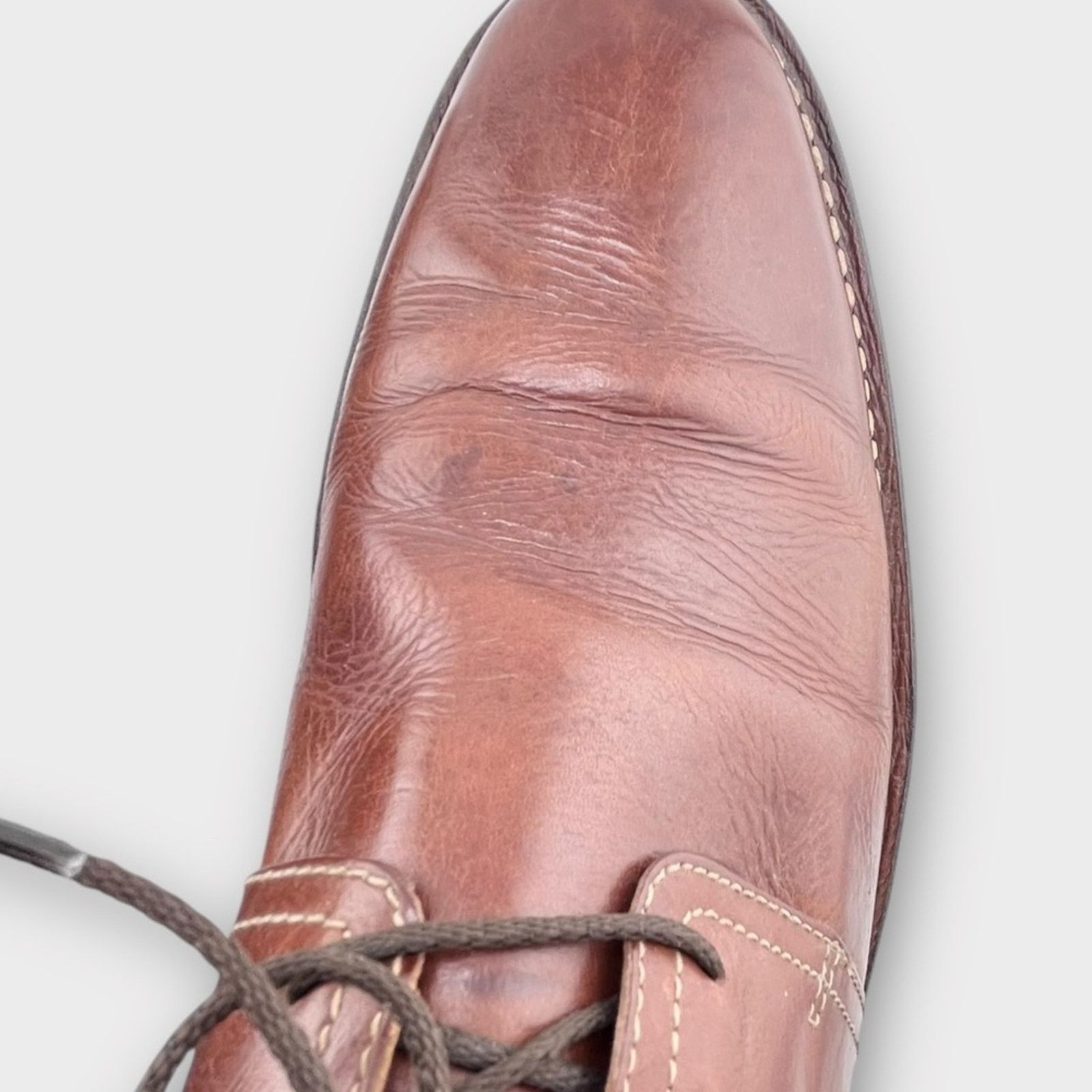Cole Haan COLE HAAN men’s brown leather tie Oxford shoes size 13 Size US 13 / EU 46 - 10 Thumbnail