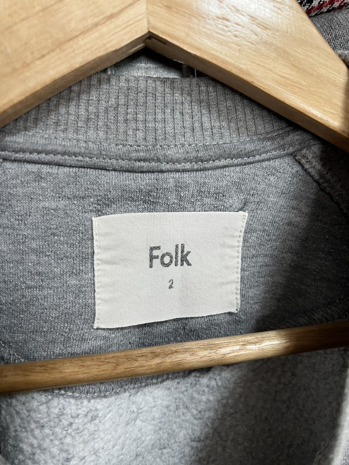 Folk Men’s Folk Gray Sweatshirt Long Sleeve Pullover Logo Size 2 Size US S / EU 44-46 / 1 - 3 Thumbnail