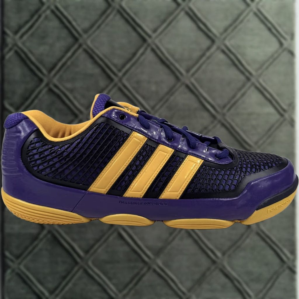 Adidas Adidas AS SMU Adipure Low Sneakers Men Purple/Black Basketball Shoes - 15 Size US 15 / EU 48 - 1 Thumbnail