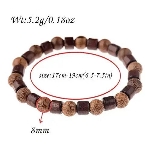 Other Wood beaded Bracelet Size ONE SIZE - 3 Thumbnail