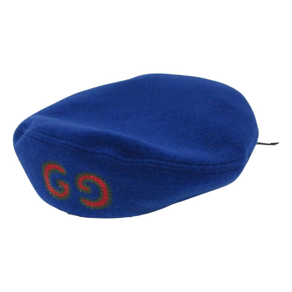 Gucci Gucci Gucci Interlocking G Beret Textile Hats DUTY FREE for USA Size ONE SIZE - 1 Thumbnail