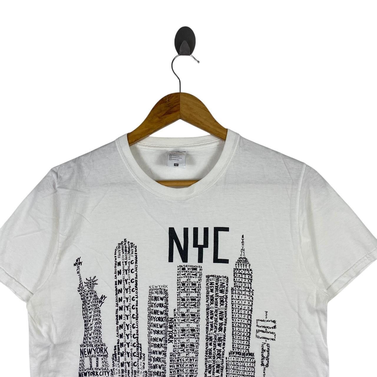 Fruit Of The Loom NEW YORK CITY NYC Doodles Comic Strip Tee Shirt Top Pop Art Size M / US 6-8 / IT 42-44 - 2 Thumbnail