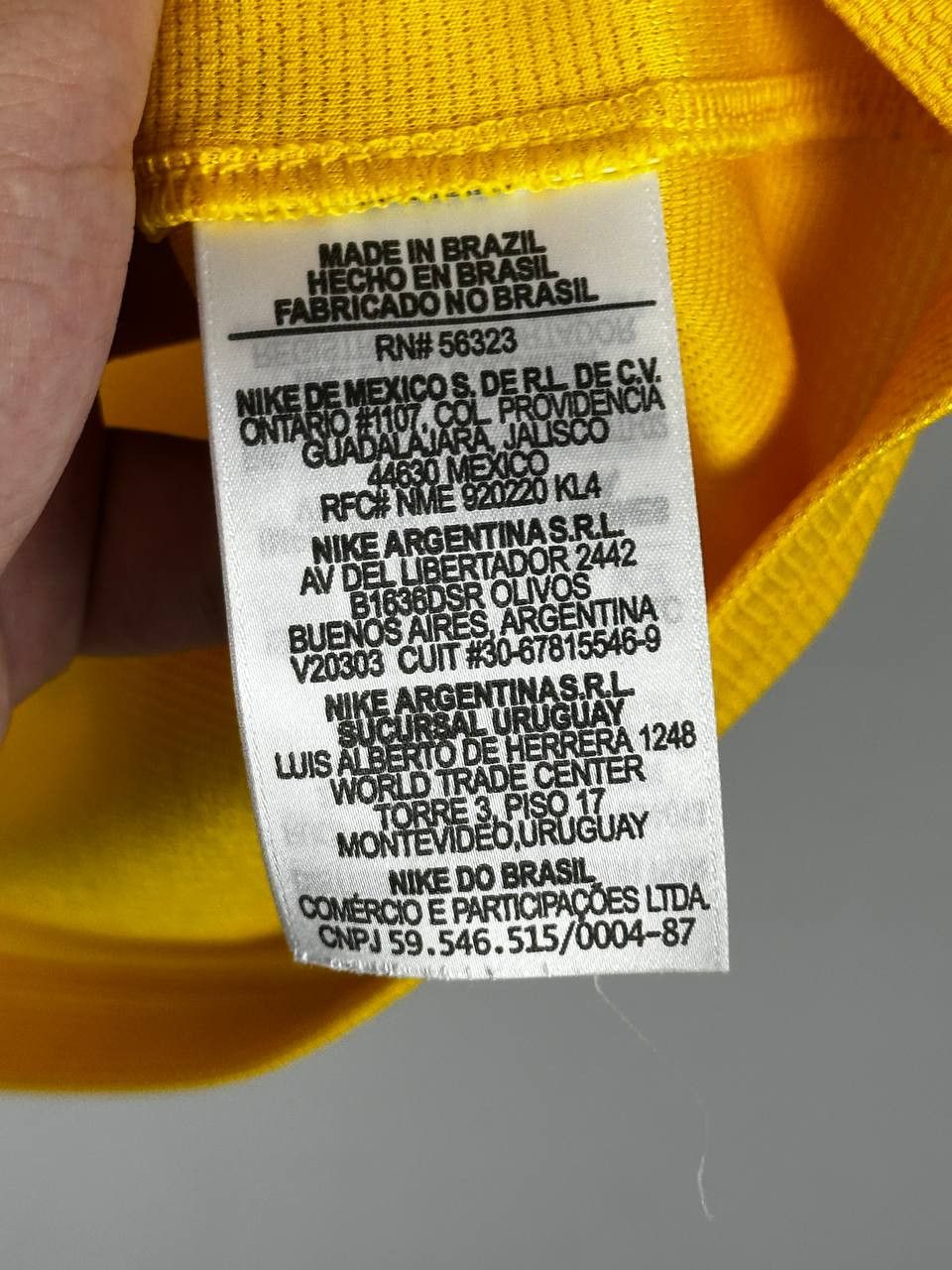 Nike 2014 Nike S.C. Corinthians Paulista Brazil Soccer Jersey Size US S / EU 44-46 / 1 - 11 Thumbnail
