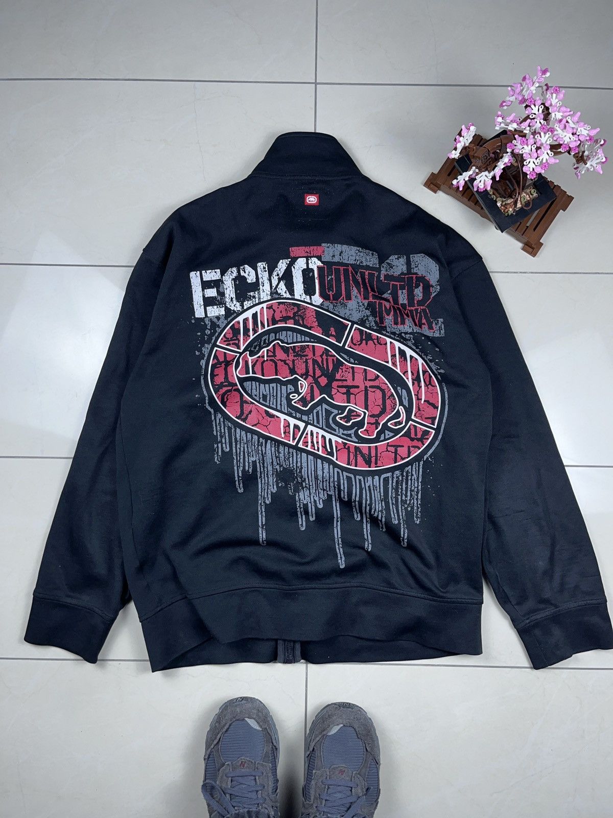 Other ➕ vintage y2k ecko unlimited mma zip up sweatshirt Size US XL / EU 56 / 4 - 1 Thumbnail