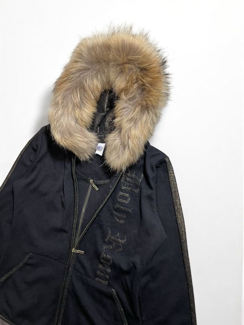 Japanese Brand Double Layer Zipper Fur Hoodie LGB If6was9 Size M / US 6-8 / IT 42-44 - 2 Thumbnail
