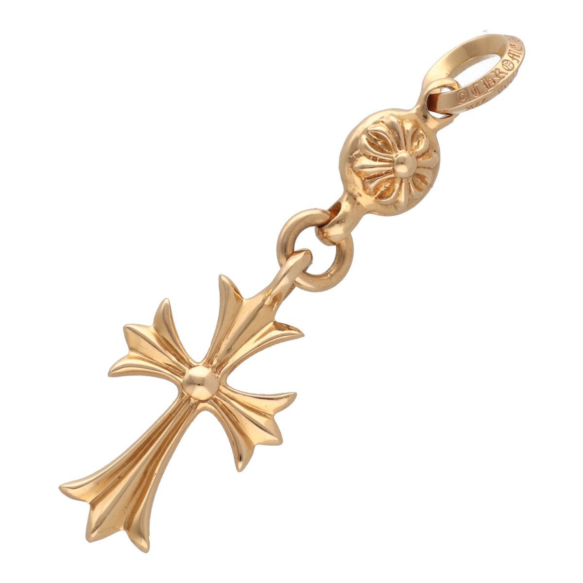 image of Chrome Hearts Gold Cross Pendant, Men's