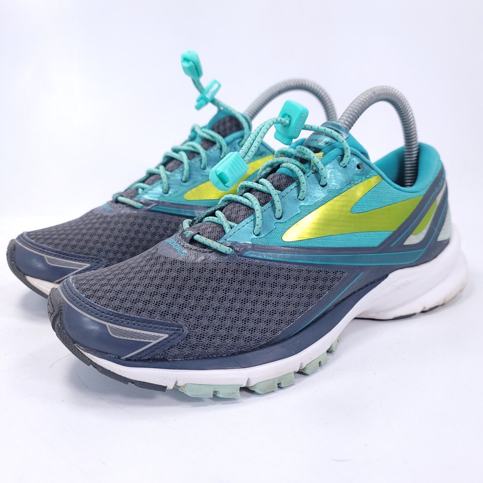 Brooks Brooks Launch 4 Shoe Womens Size 7.5 1202341B077 Gray Blue Size US 7.5 / IT 37.5 - 1 Thumbnail