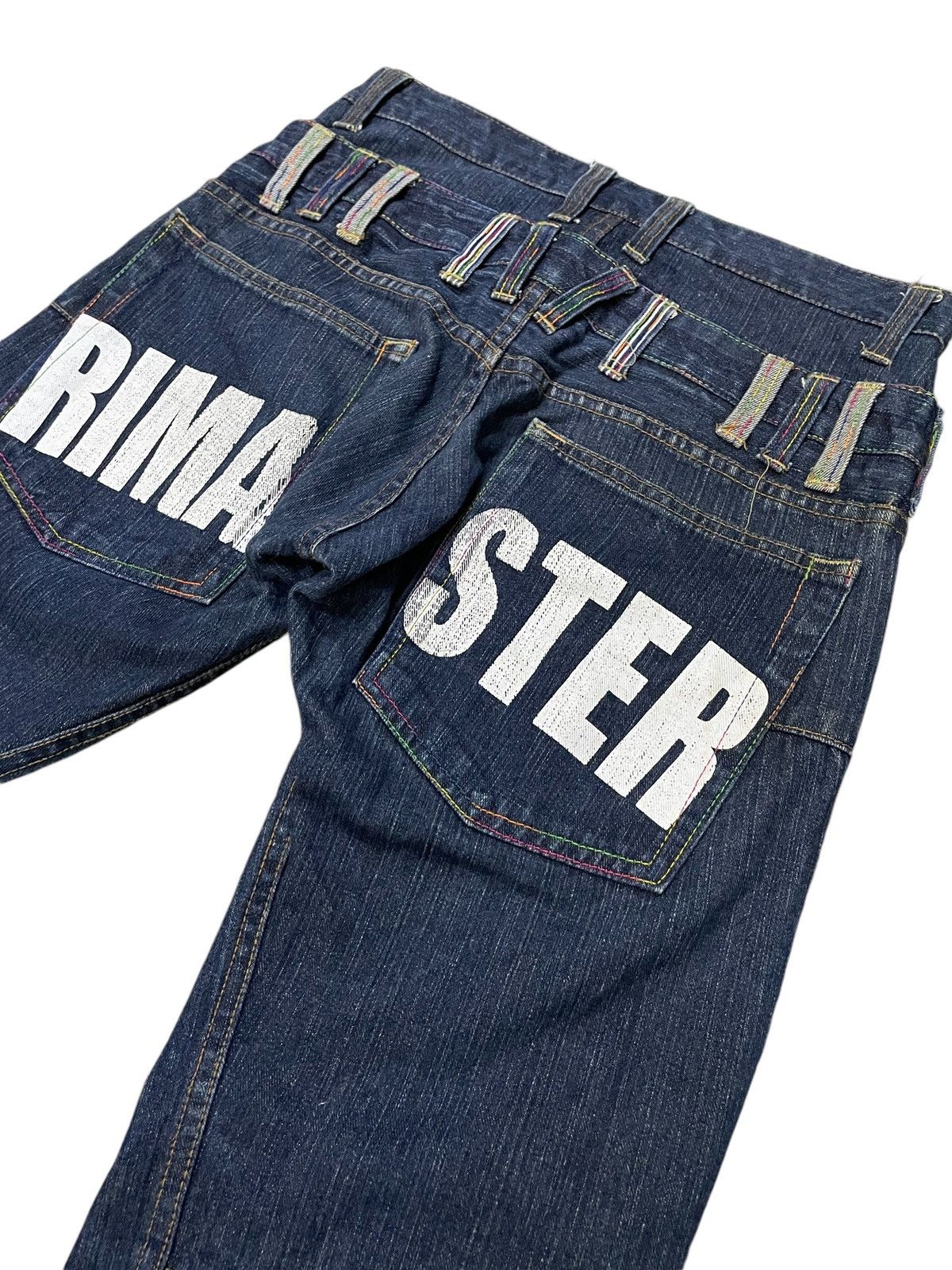 Japanese Brand Rimaster Japan Double Waist Loose Jeans Size US 32 / EU 48 - 13 Thumbnail