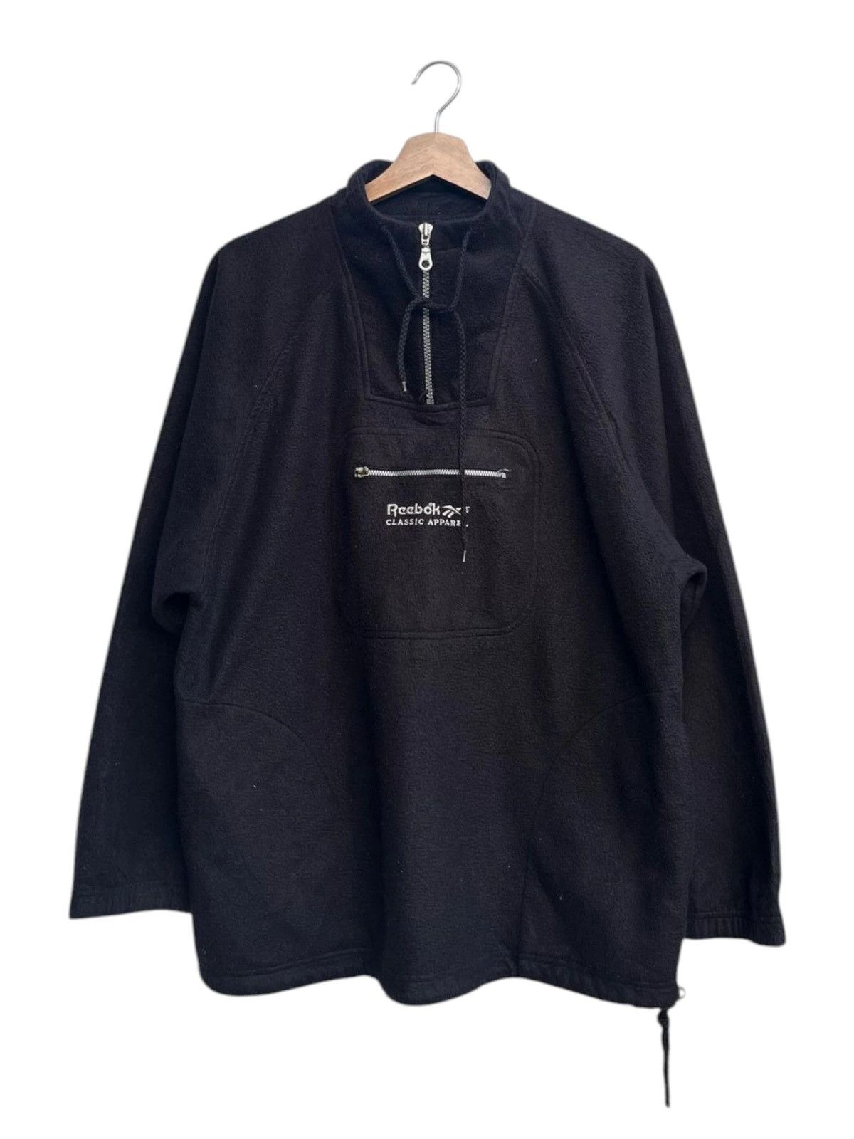 Reebok Vintage Reebok Classic Quarter Zip Fleece Pullover Size US S / EU 44-46 / 1 - 1 Thumbnail