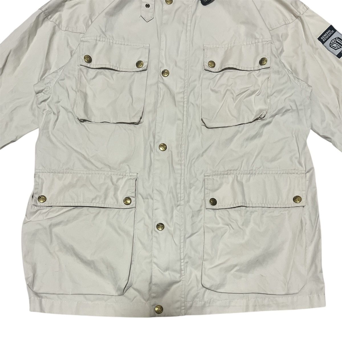 General Research General Research style 293 military cargo jacket 1998 Size US L / EU 52-54 / 3 - 7 Thumbnail