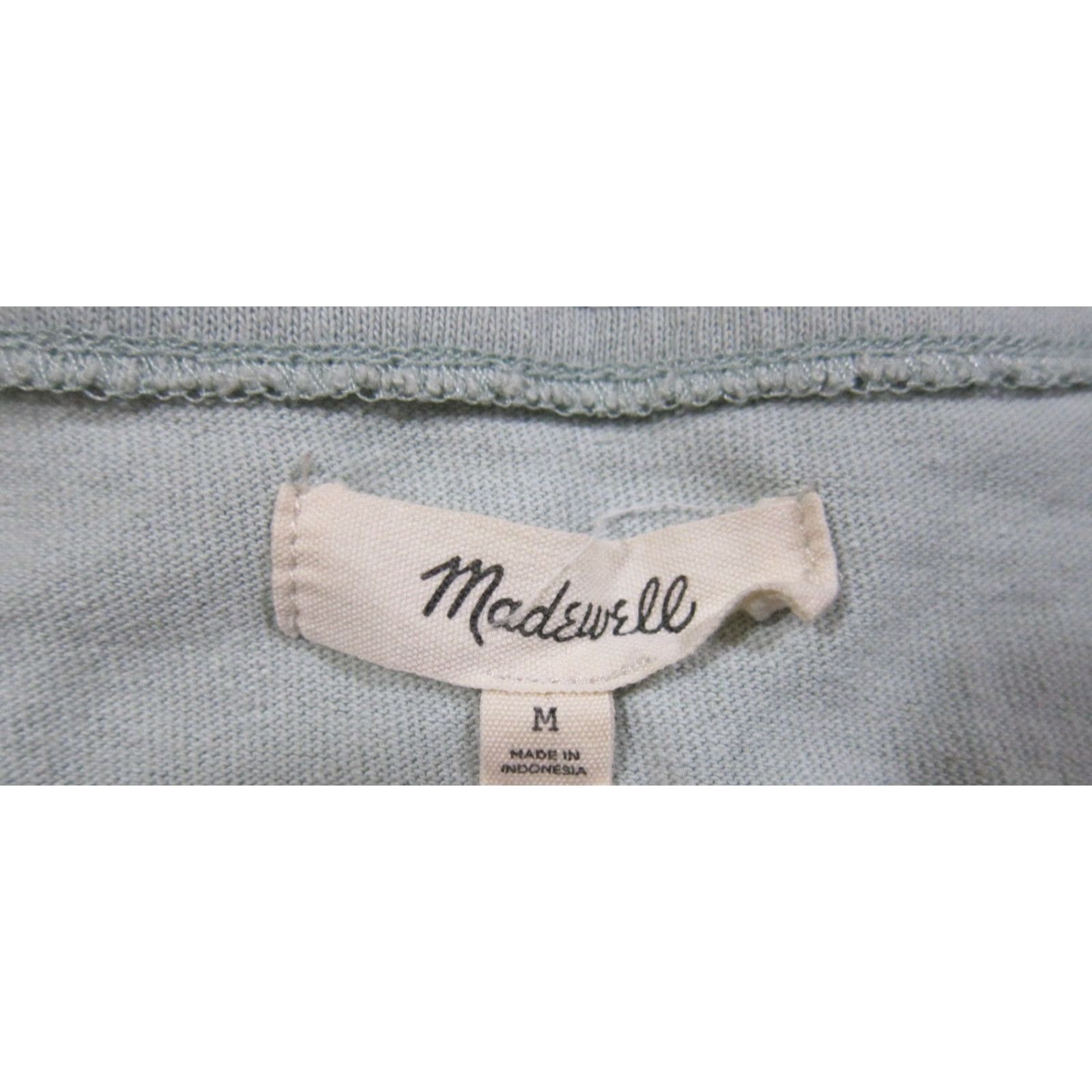 Madewell Madewell 100% Cotton Mint Green Basic Crop Shirt Blouse Top Women Size Medium Size M / US 6-8 / IT 42-44 - 3 Thumbnail